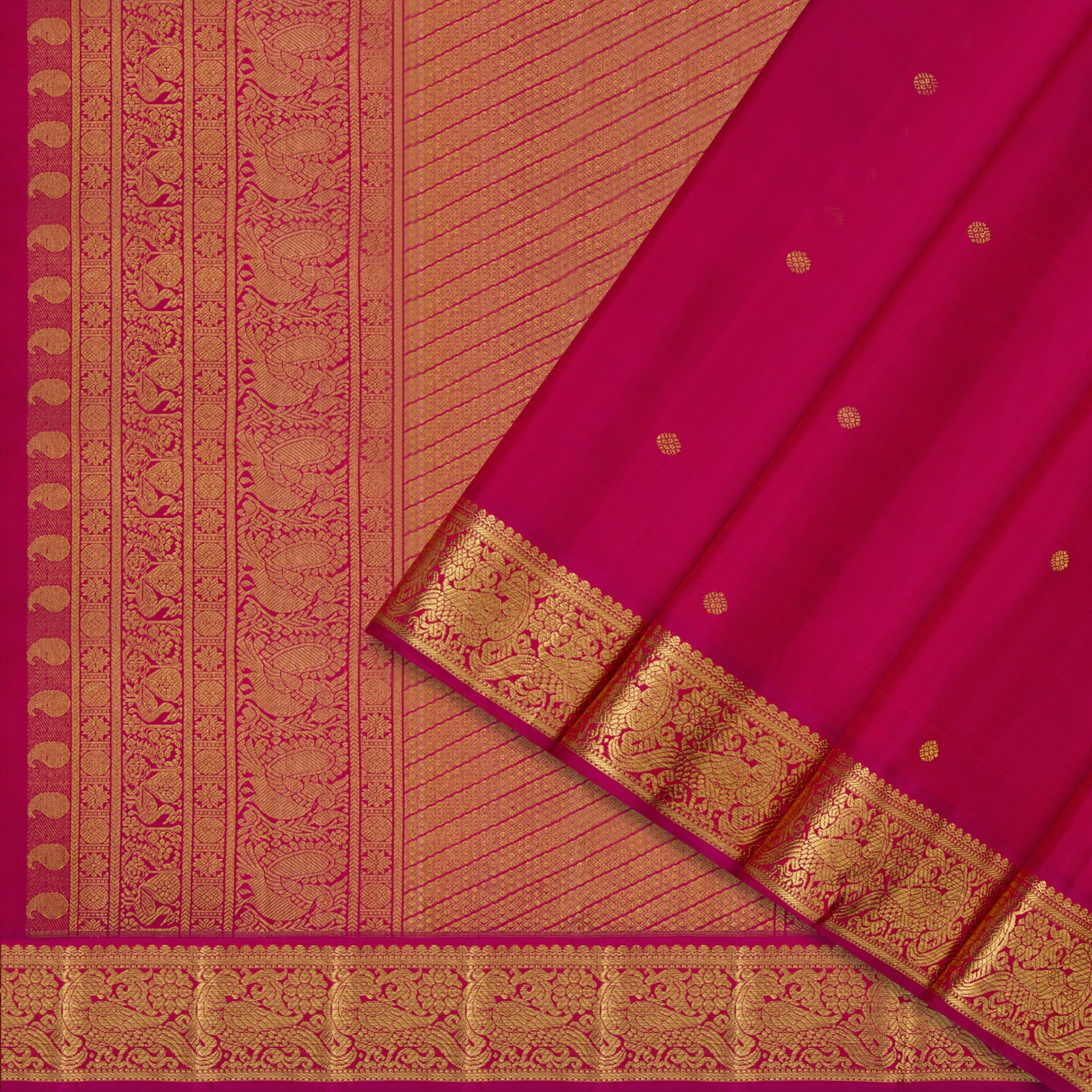 Kanakavalli Kanjivaram Silk Sari 23-599-HS001-13947 - Cover View