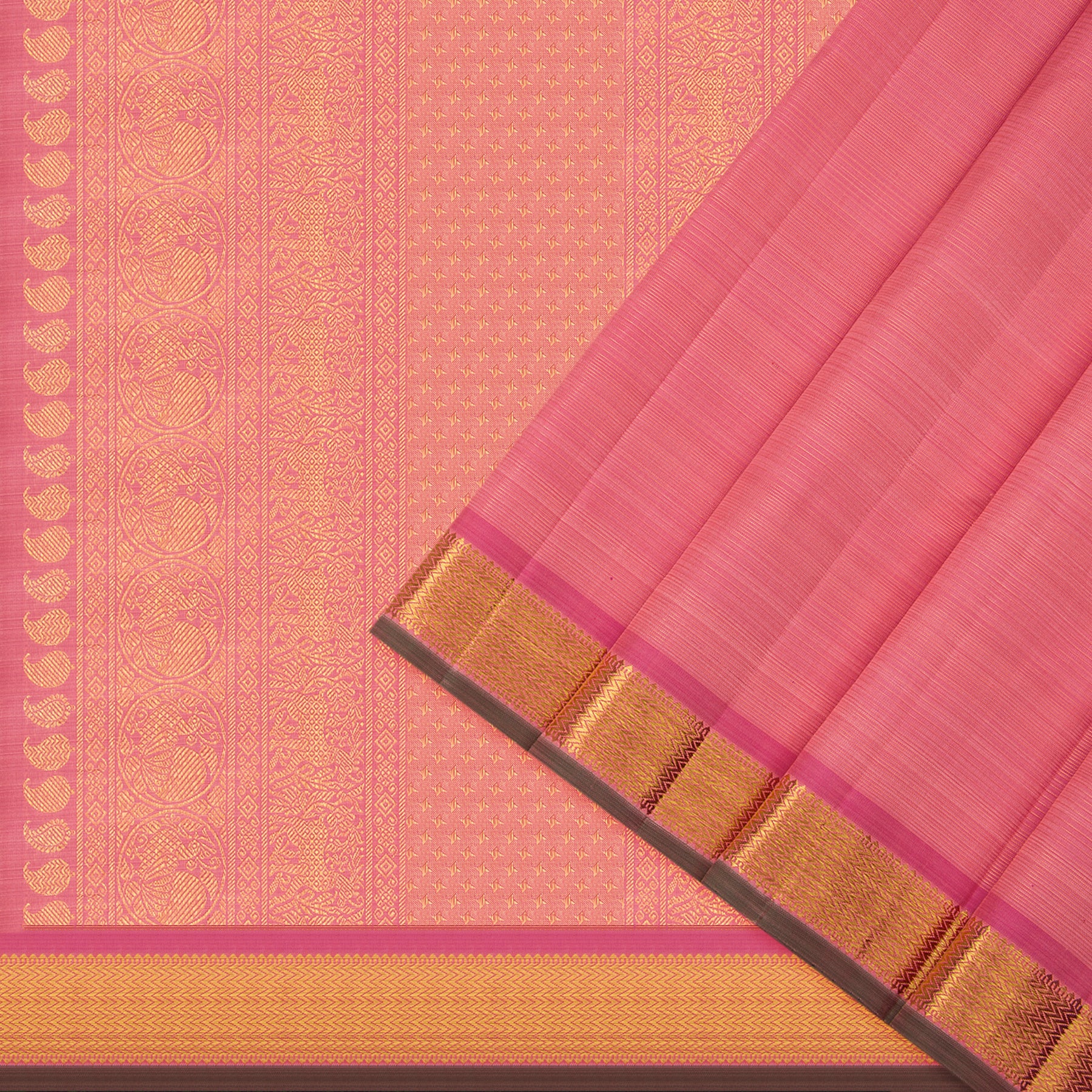 Kanakavalli Kanjivaram Silk Sari 23-599-HS001-14365 - Cover View