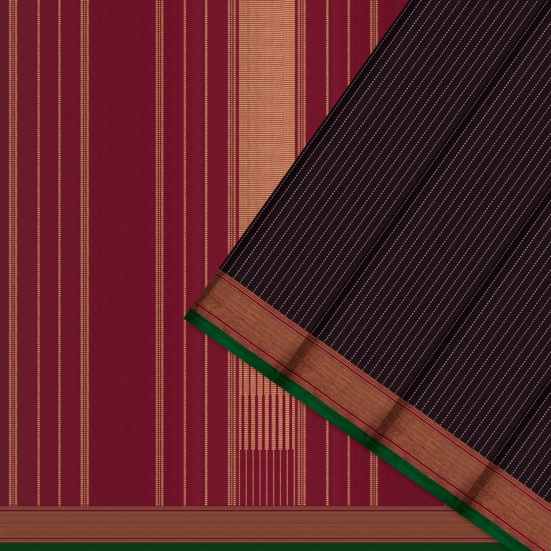 Kanakavalli Kanjivaram Silk Sari 23-599-HS001-14405 - Cover View 