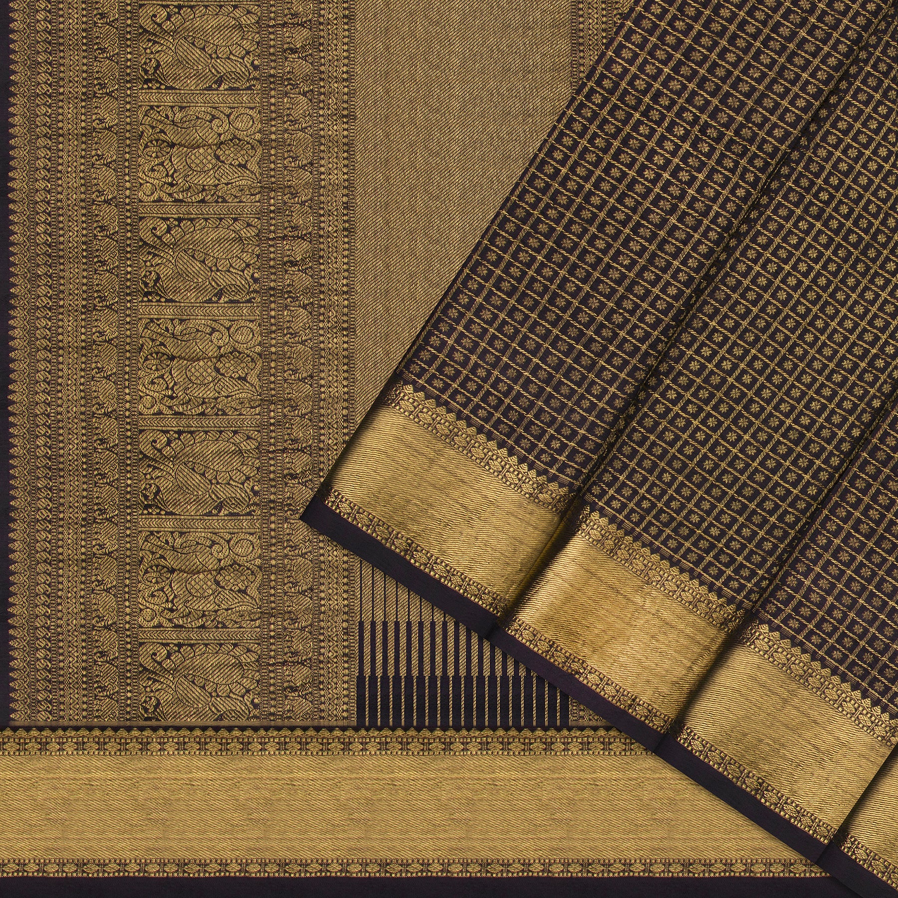 Kanakavalli Kanjivaram Silk Sari 23-599-HS001-14408 - Cover View