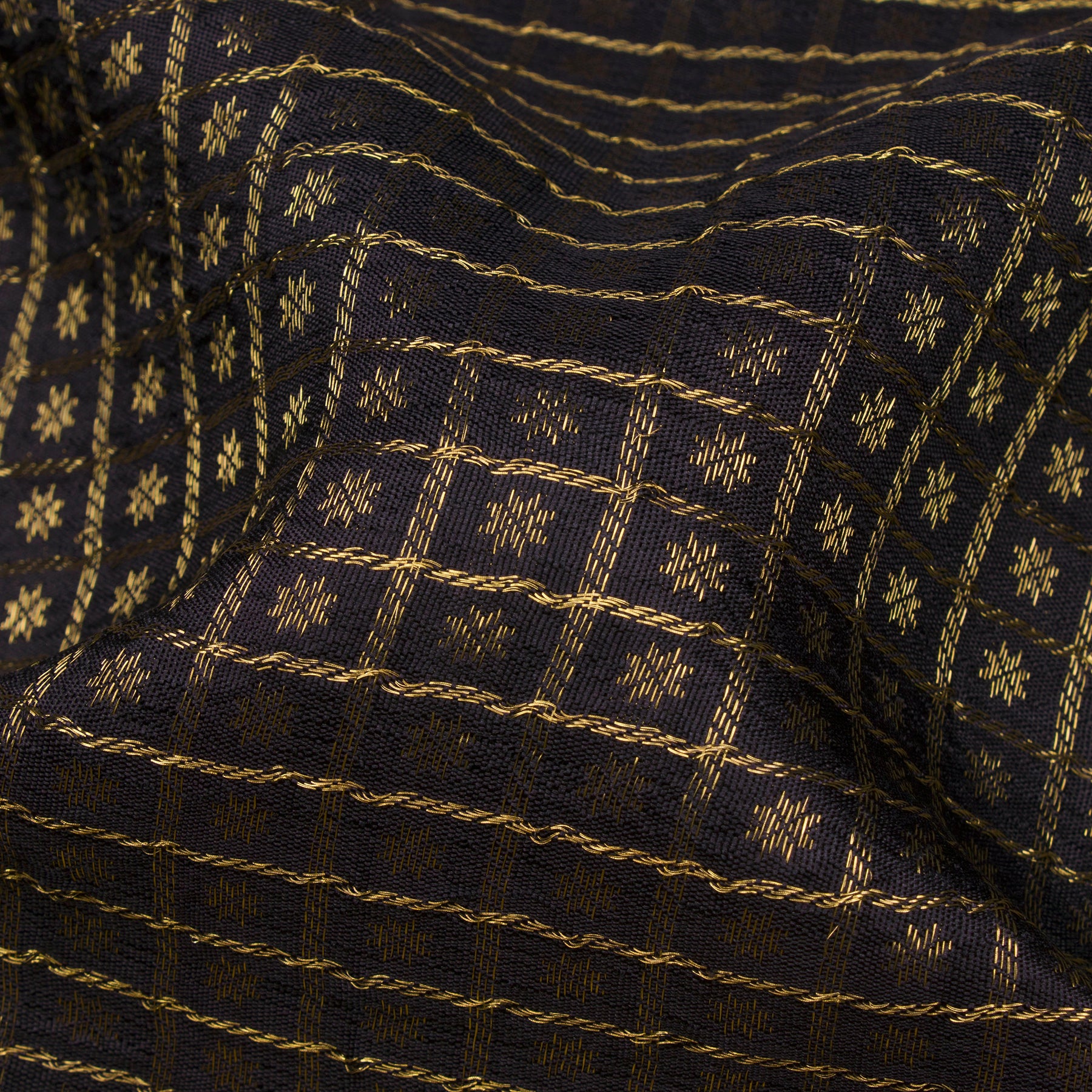 Kanakavalli Kanjivaram Silk Sari 23-599-HS001-14408 - Fabric View