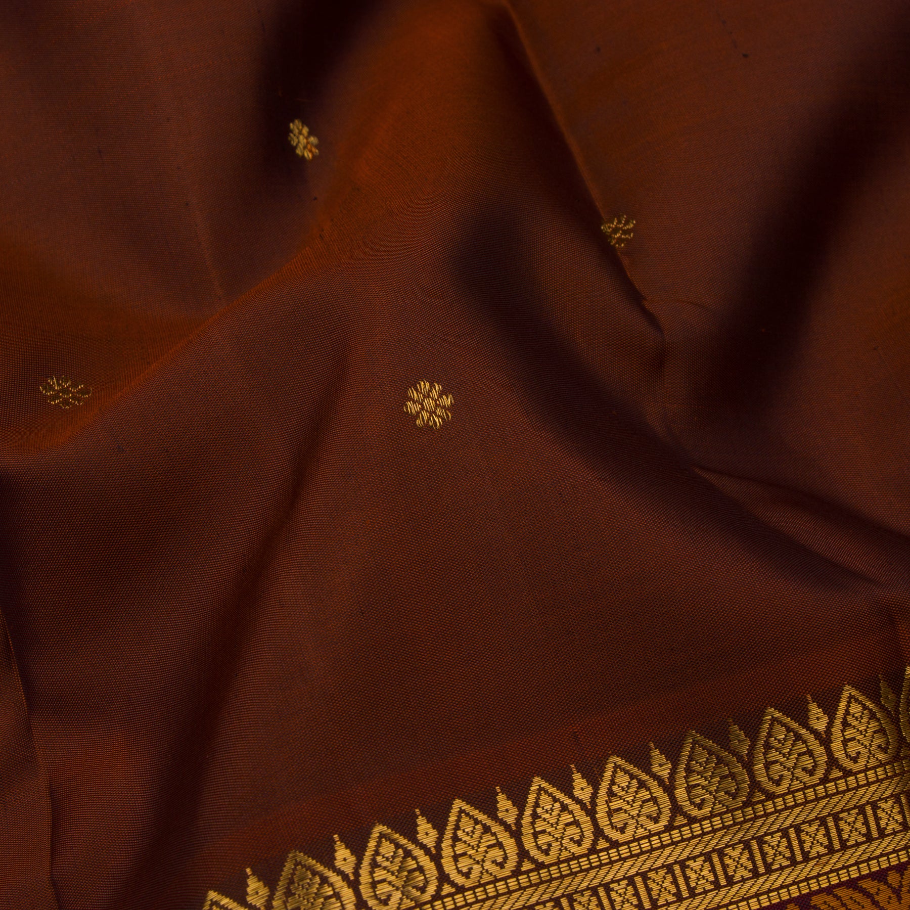 Kanakavalli Kanjivaram Silk Sari 23-600-HS001-03478 - Fabric View