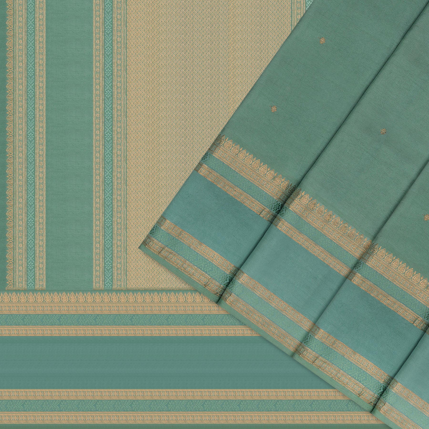 Kanakavalli Kanjivaram Silk Sari 23-600-HS001-09066 - Cover View
