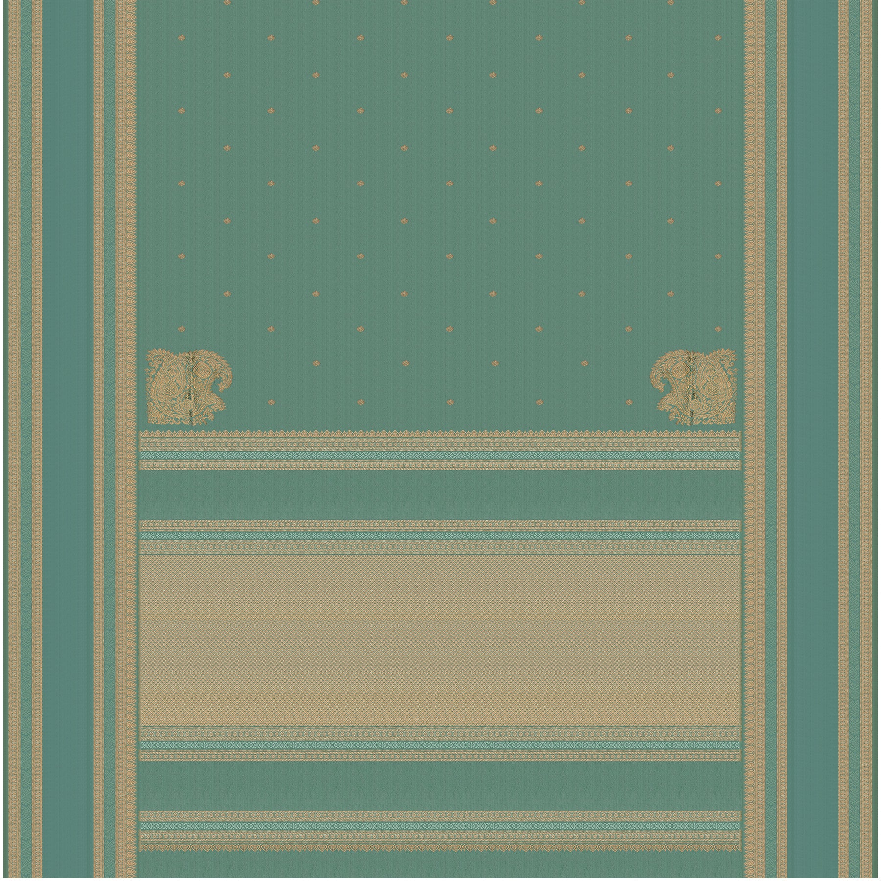 Kanakavalli Kanjivaram Silk Sari 23-600-HS001-09066 - Full View