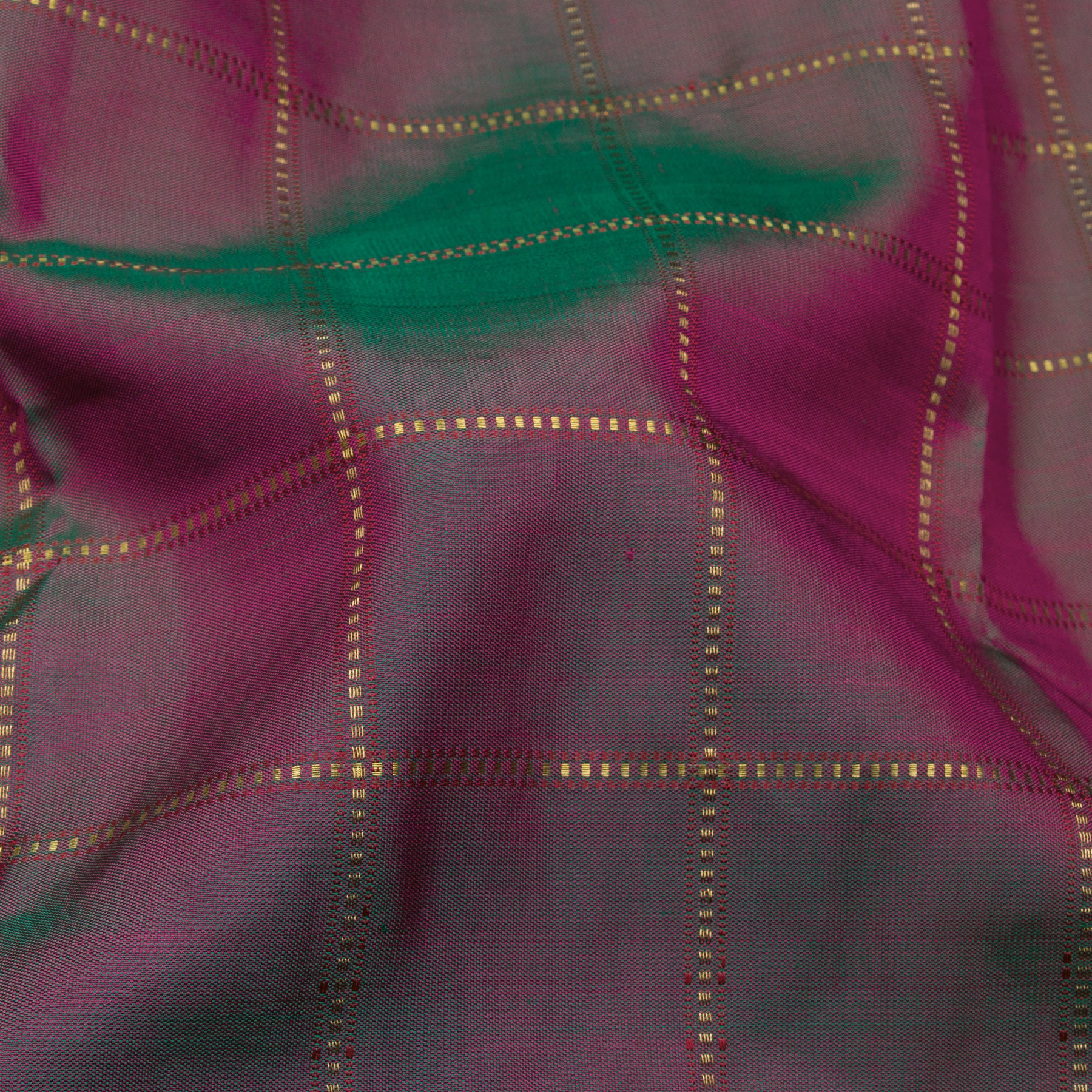 Kanakavalli Kanjivaram Silk Sari 23-600-HS001-13119 - Fabric View