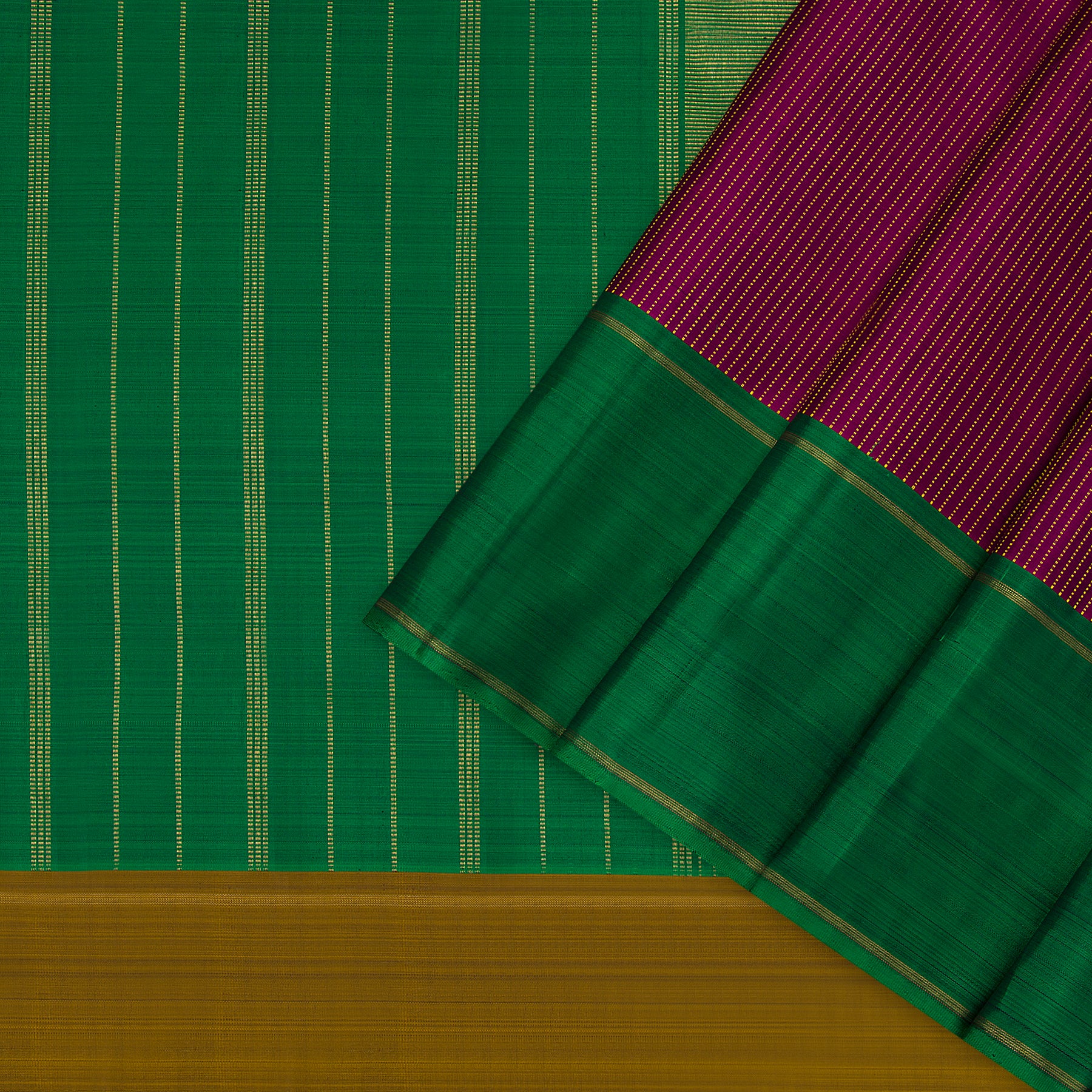 Kanakavalli Kanjivaram Silk Sari 23-601-HS001-14049 - Cover View
