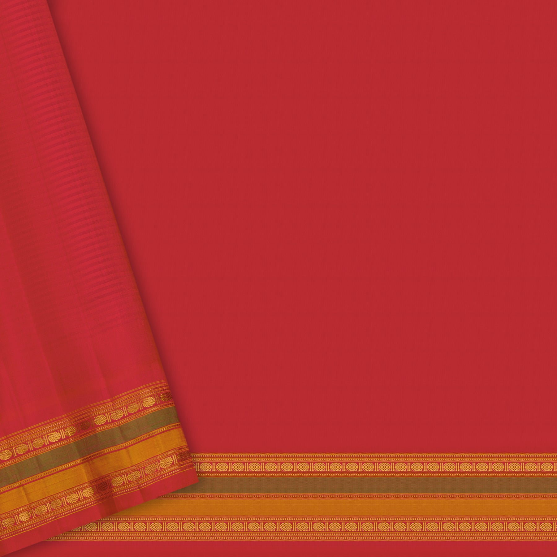 Kanakavalli Gadwal Silk/Cotton Sari 23-604-HS005-01645 - Blouse View
