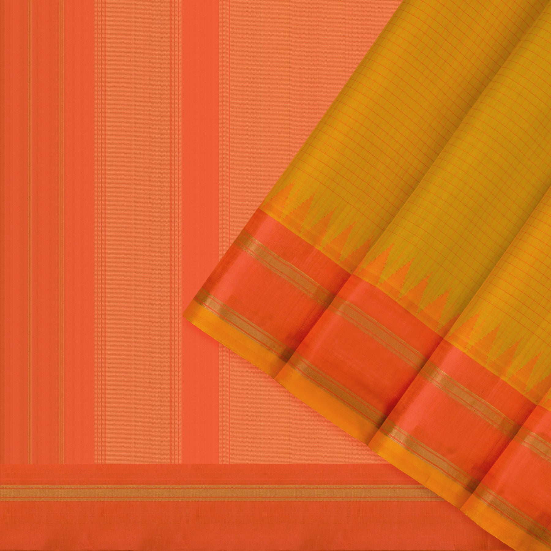 Kanakavalli Gadwal Silk/Cotton Sari 23-604-HS005-03193 - Cover View