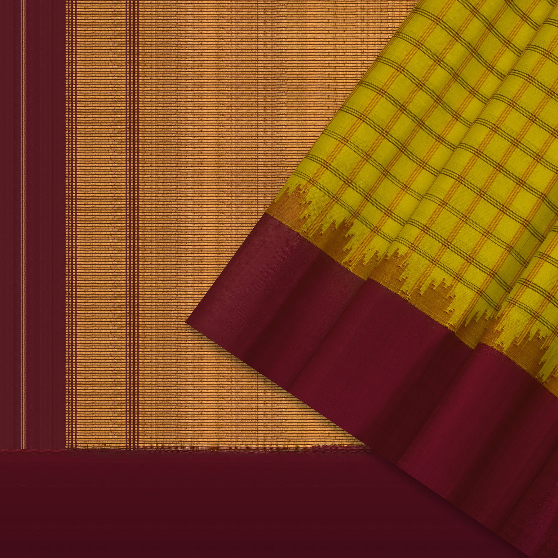 Kanakavalli Gadwal Silk/Cotton Sari 23-604-HS005-07886 - Cover View