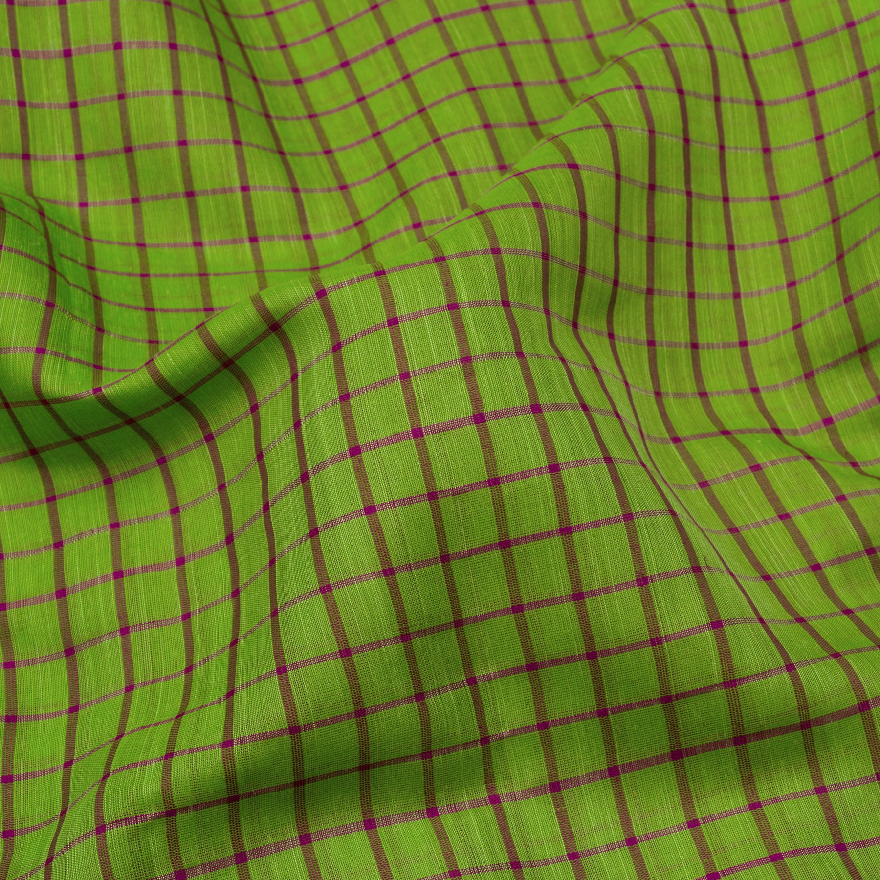 Kanakavalli Gadwal Silk/Cotton Sari 23-604-HS005-07947 - Fabric View