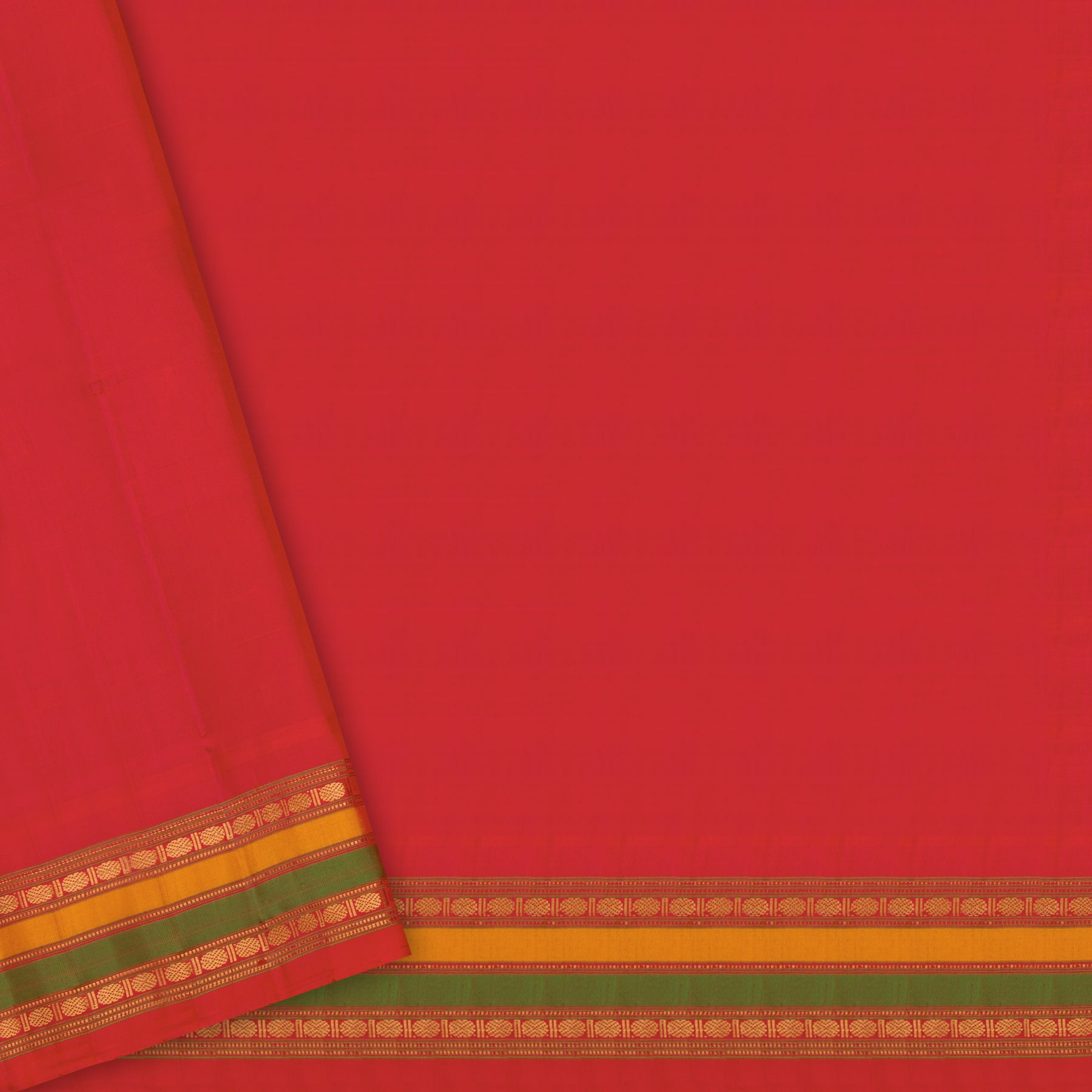 Kanakavalli Gadwal Silk/Cotton Sari 23-604-HS005-13356 - Blouse View