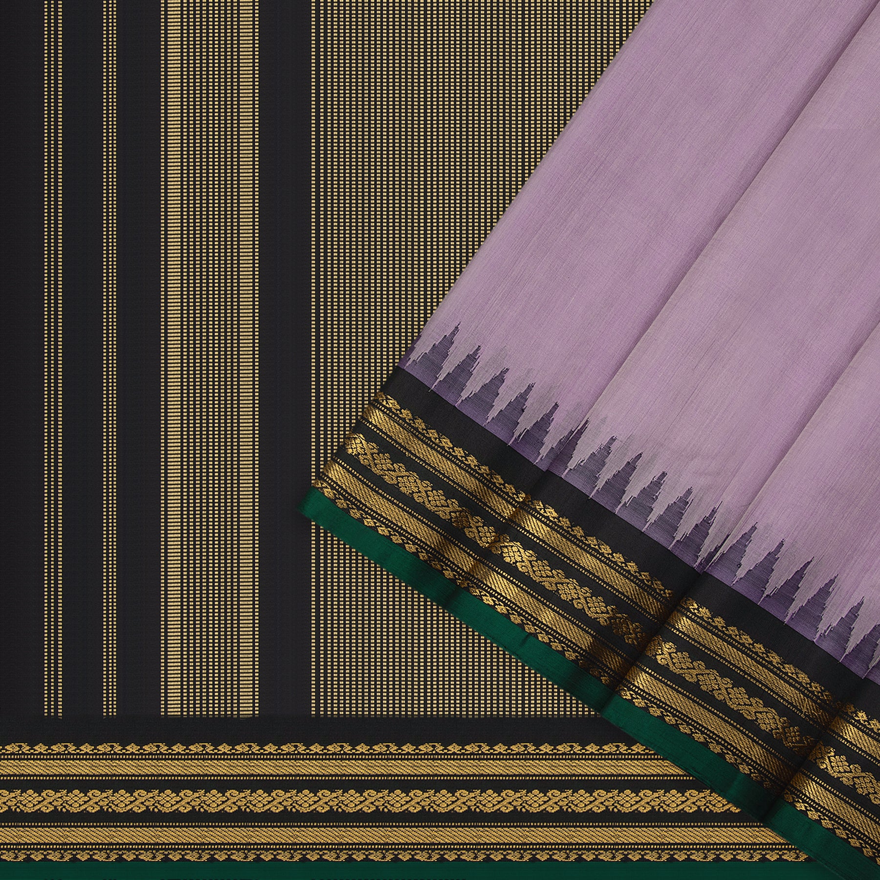 Kanakavalli Gadwal Silk/Cotton Sari 23-604-HS005-13375 - Cover View