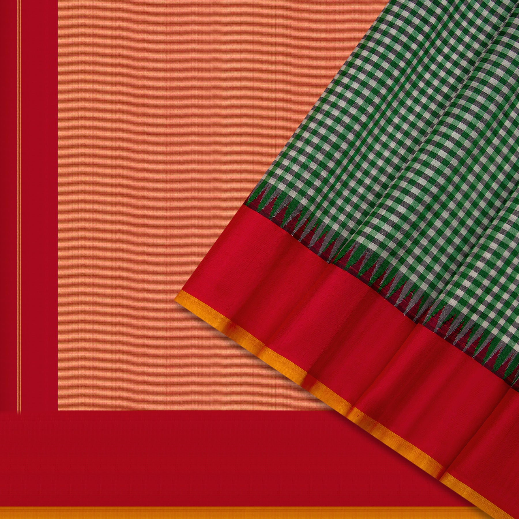 Kanakavalli Gadwal Silk/Cotton Sari 23-604-HS005-13451 - Cover View