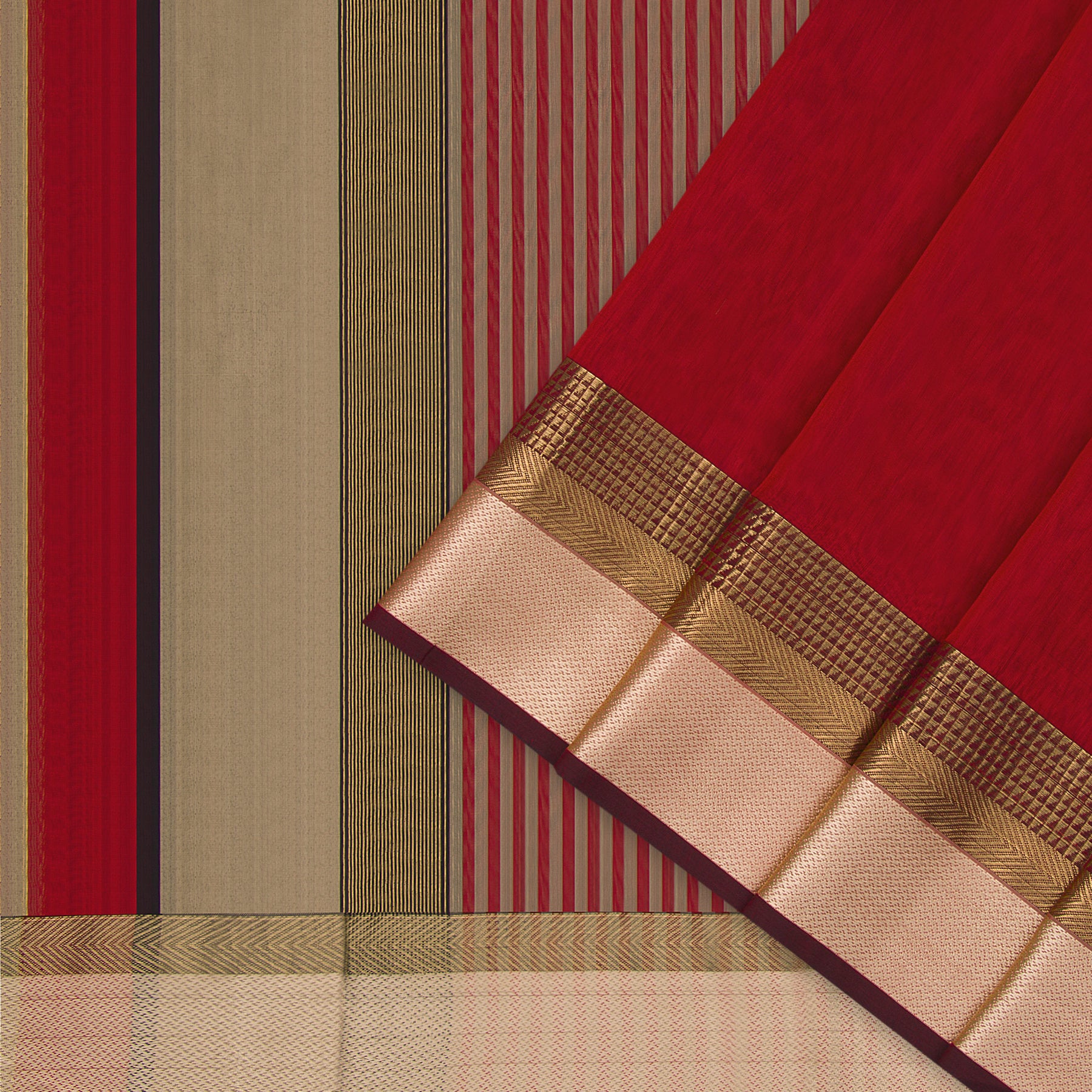 Kanakavalli Silk/Cotton Sari 23-610-HS005-05908 - Cover View