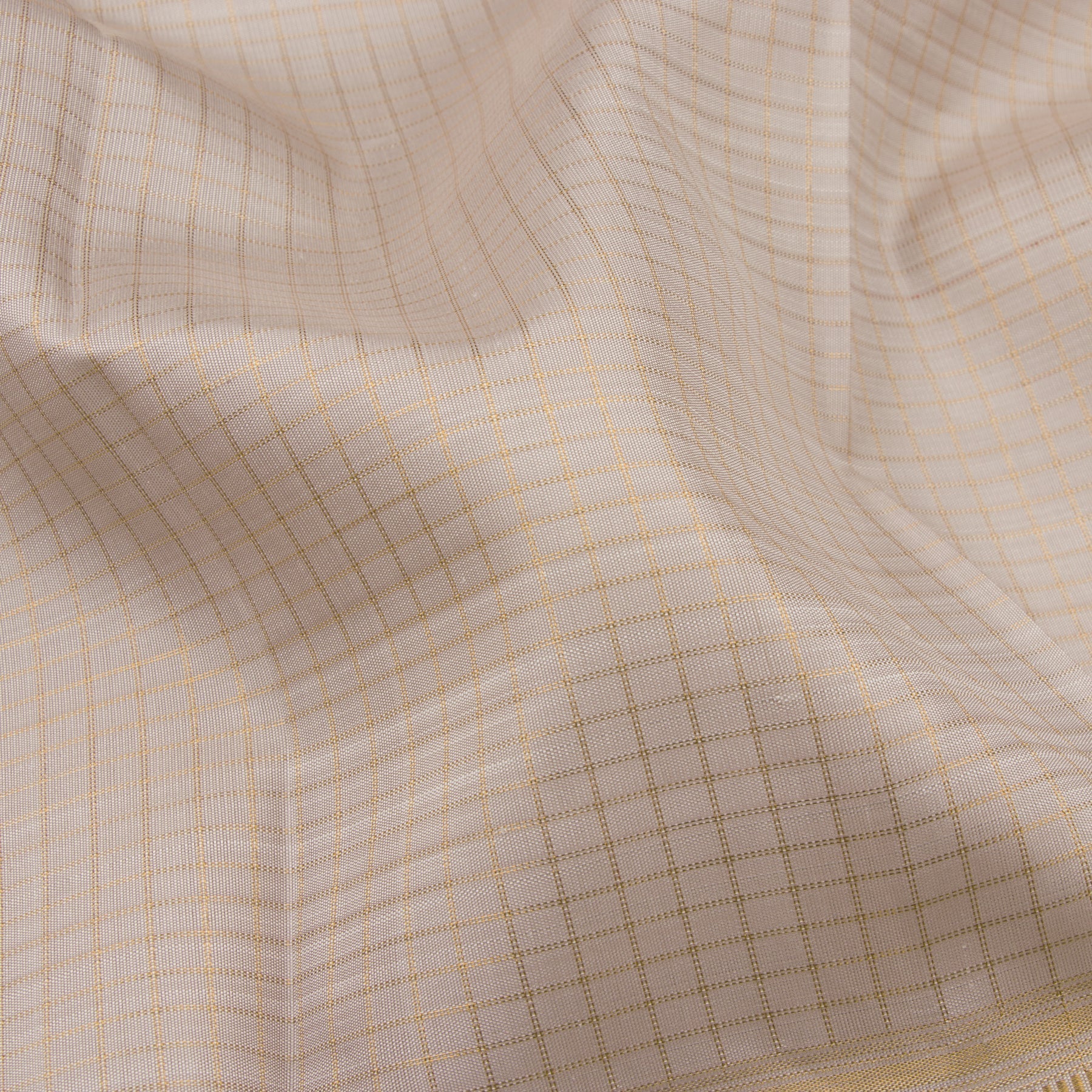 Kanakavalli Kanjivaram Silk Sari 23-611-HS001-00015 - Fabric View