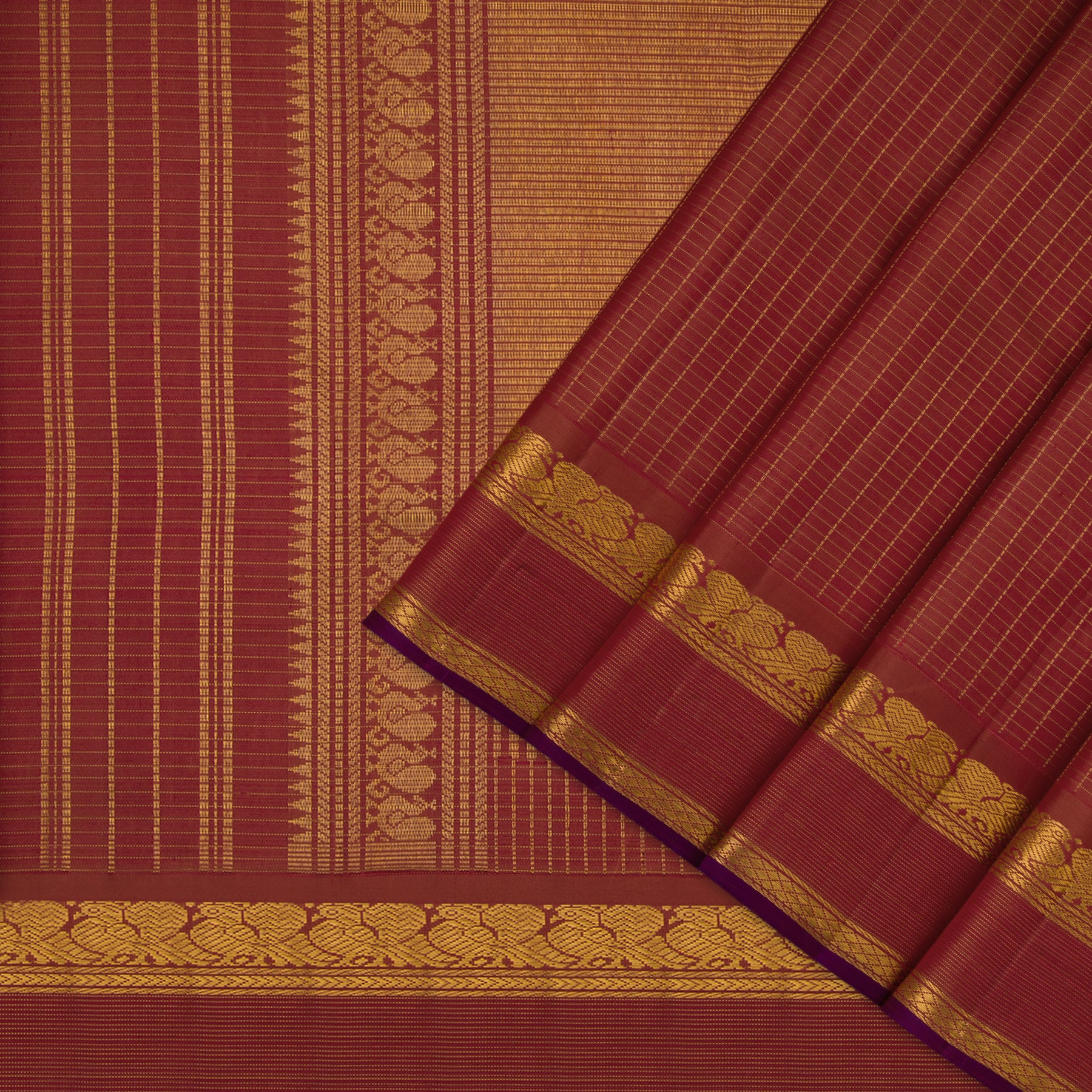 Kanakavalli Kanjivaram Silk Sari 23-611-HS001-00024 - Cover View