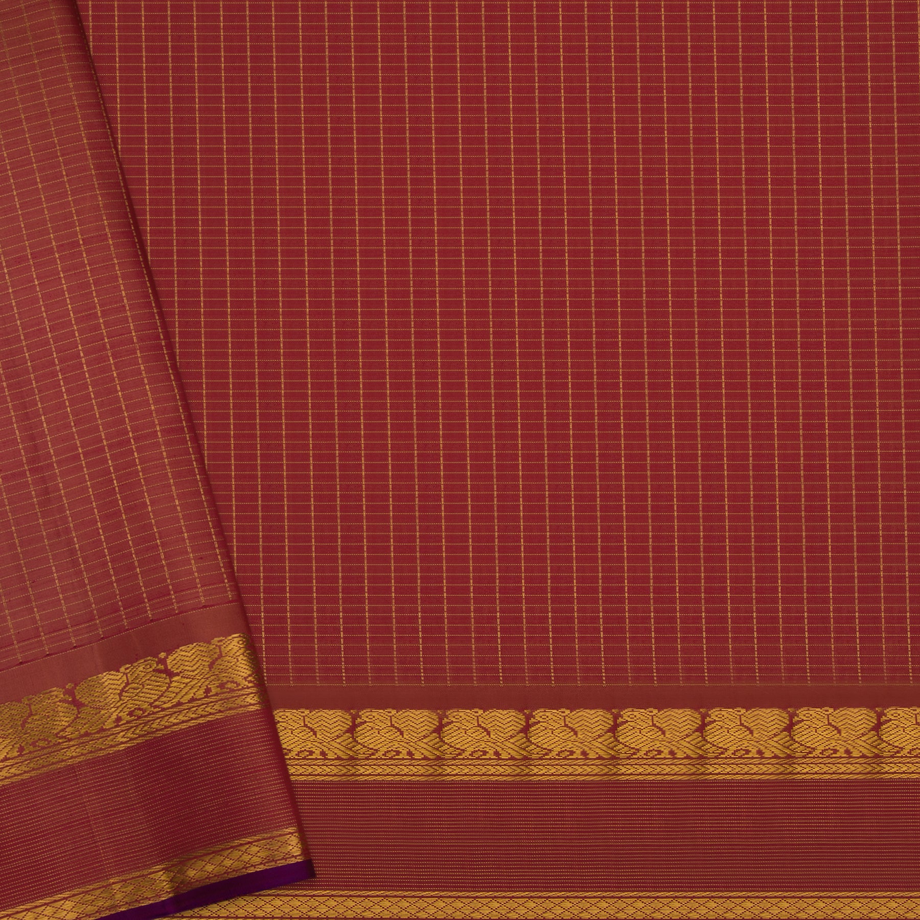 Kanakavalli Kanjivaram Silk Sari 23-611-HS001-00024 - Blouse View