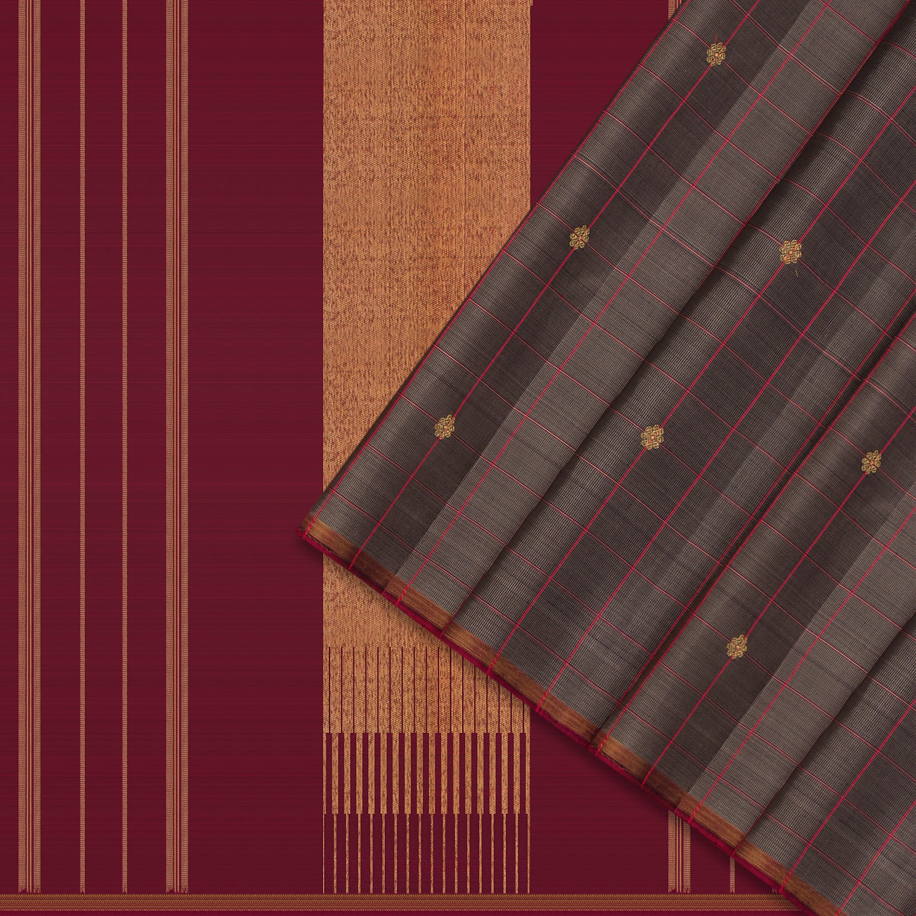 Kanakavalli Kanjivaram Silk Sari 23-611-HS001-00116 - Cover View