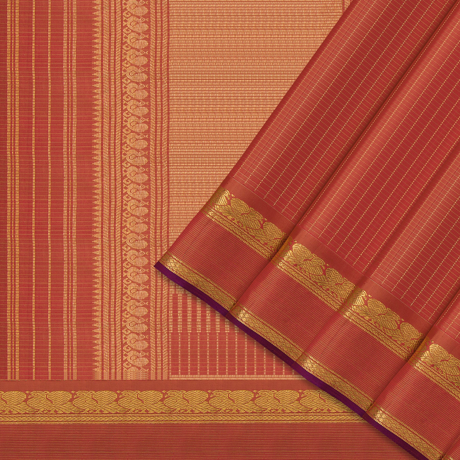 Kanakavalli Kanjivaram Silk Sari 23-611-HS001-01269 - Cover View