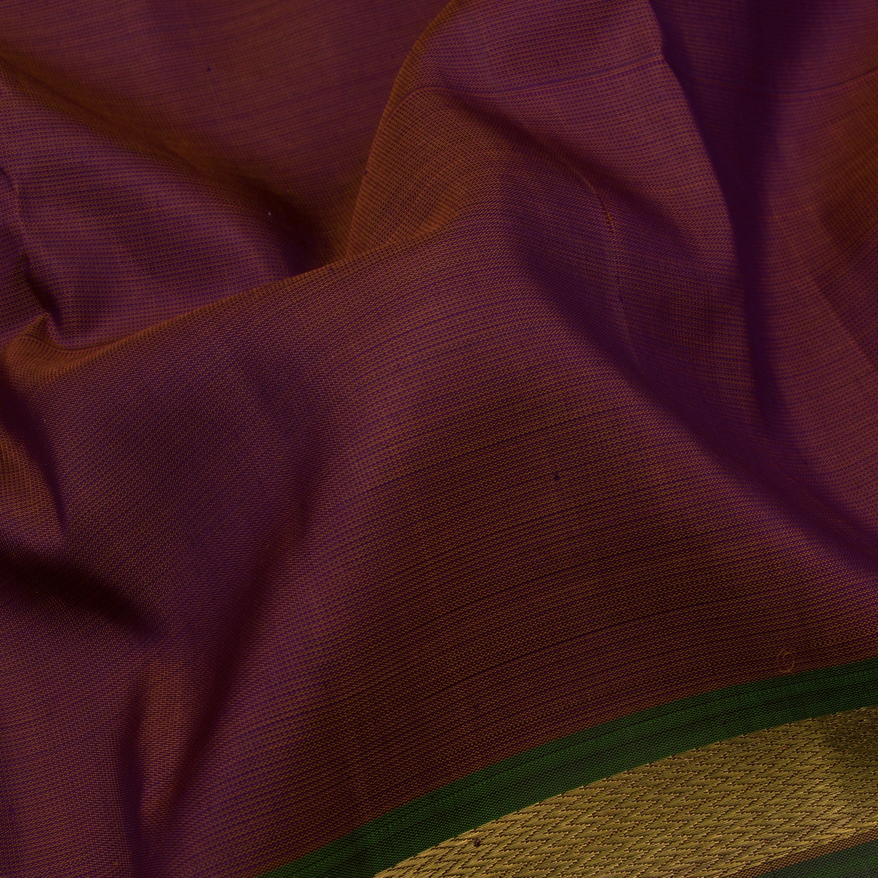 Kanakavalli Kanjivaram Silk Sari 23-611-HS001-01536 - Fabric View