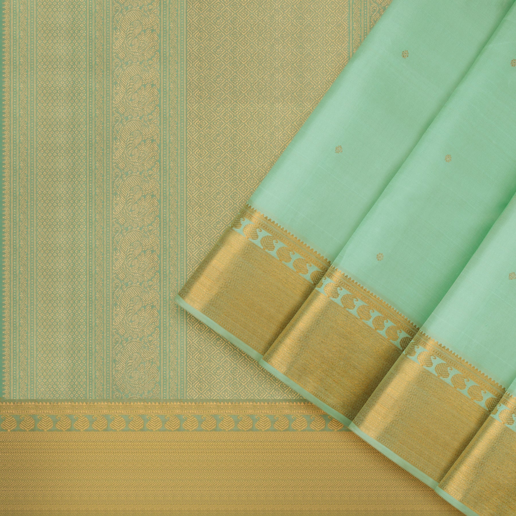 Kanakavalli Kanjivaram Silk Sari 23-611-HS001-03251 - Cover View