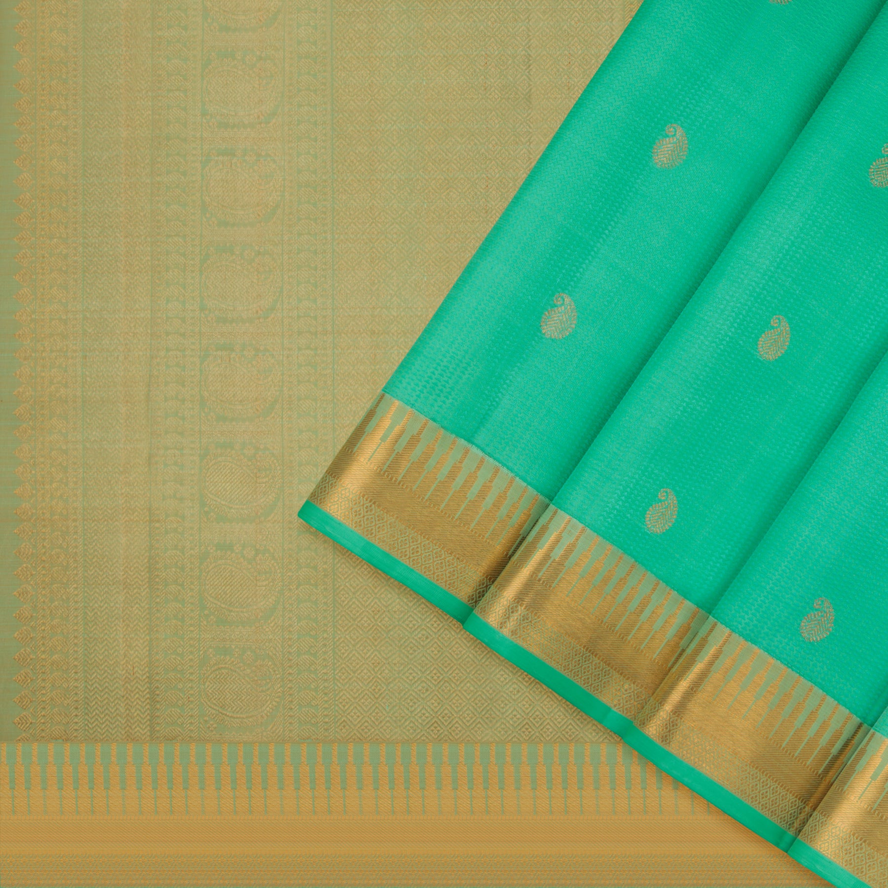 Kanakavalli Kanjivaram Silk Sari 23-611-HS001-03254 - Cover View