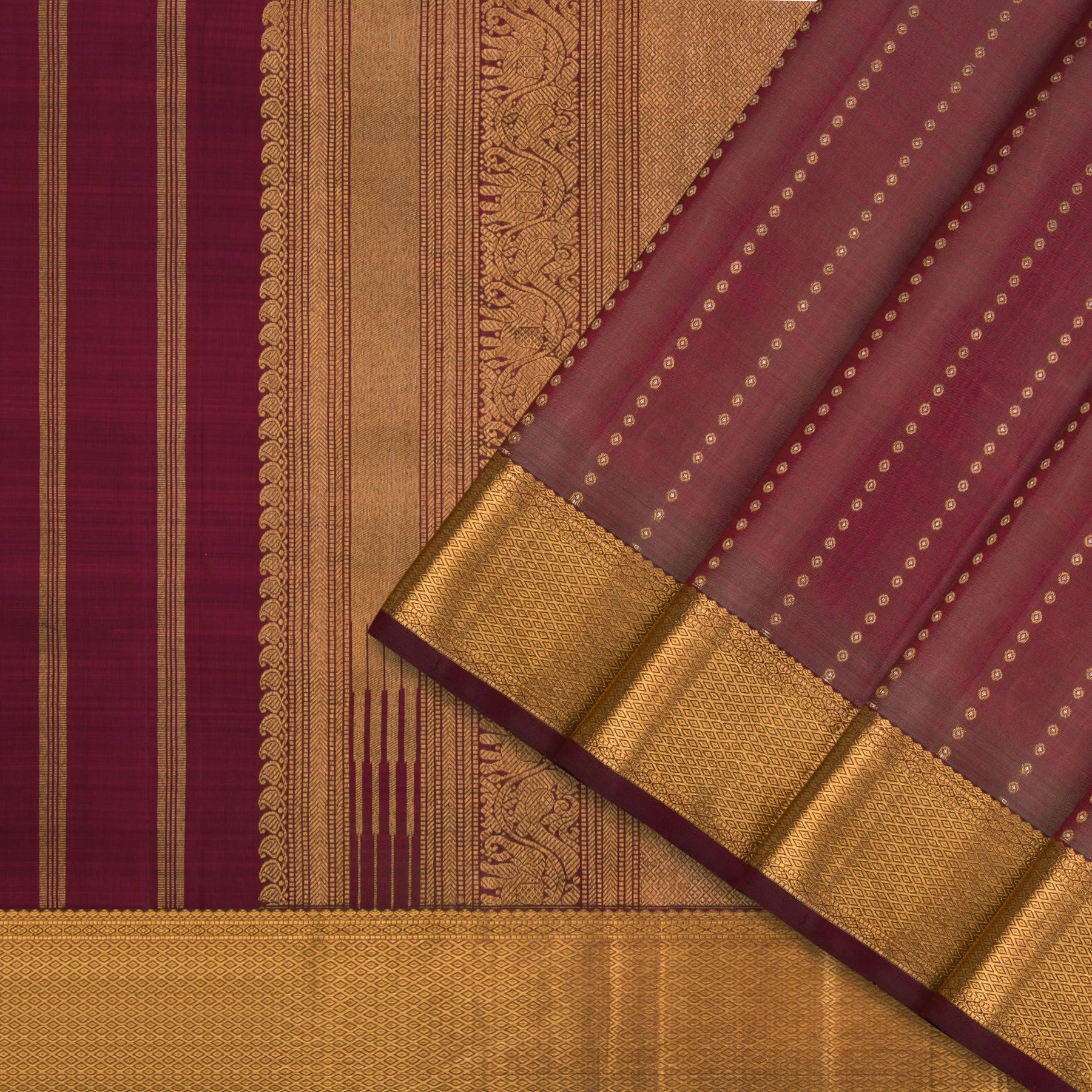 Kanakavalli Kanjivaram Silk Sari 23-611-HS001-04563 - Cover View