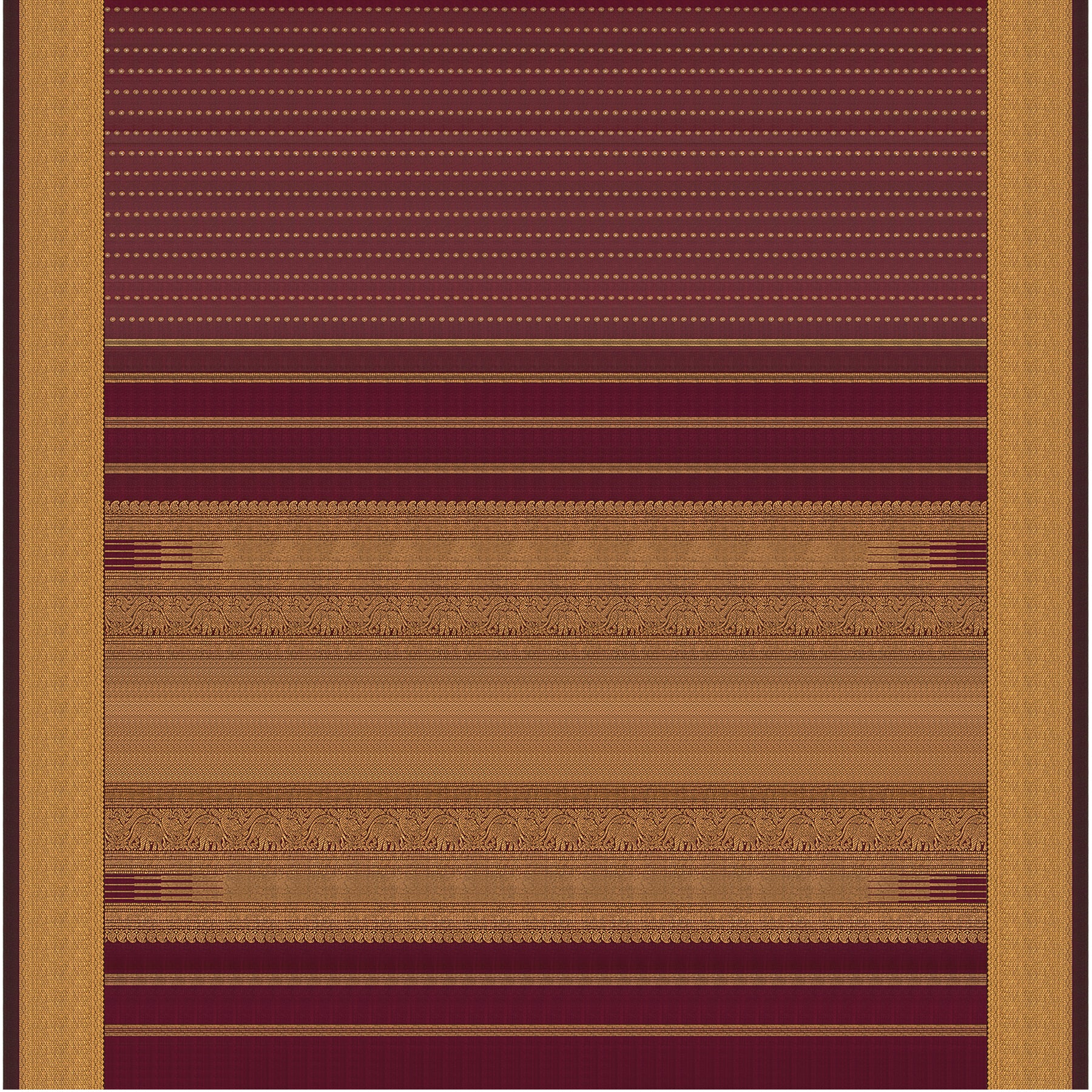 Kanakavalli Kanjivaram Silk Sari 23-611-HS001-04563 - Full View