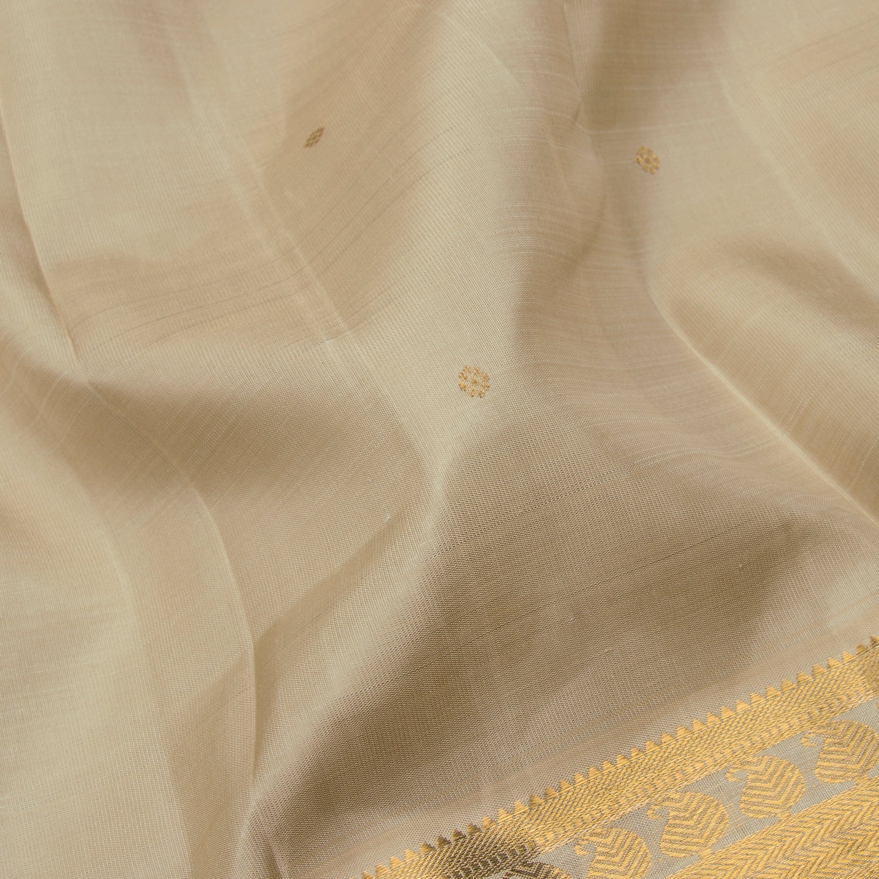 Kanakavalli Kanjivaram Silk Sari 23-611-HS001-06309 - Fabric View