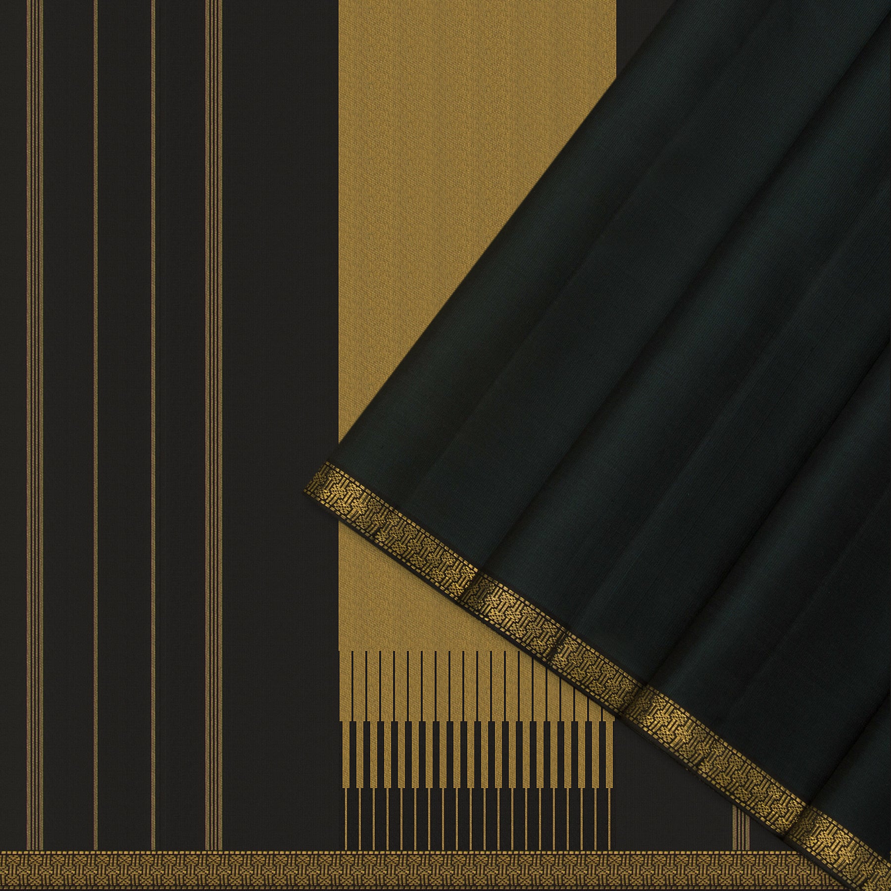 Kanakavalli Kanjivaram Silk Sari 23-611-HS001-07145 - Cover View