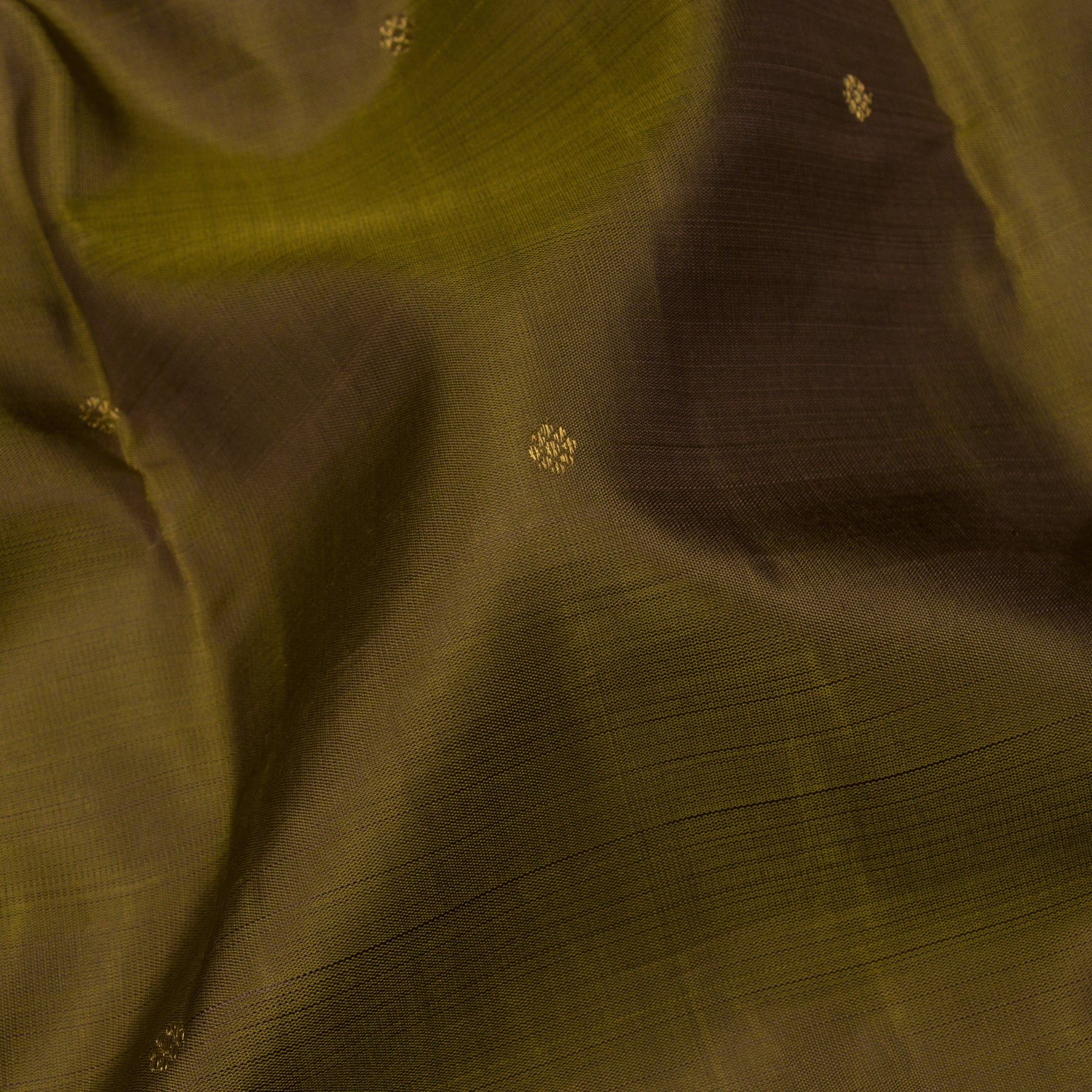 Kanakavalli Kanjivaram Silk Sari 23-611-HS001-09908 - Fabric View