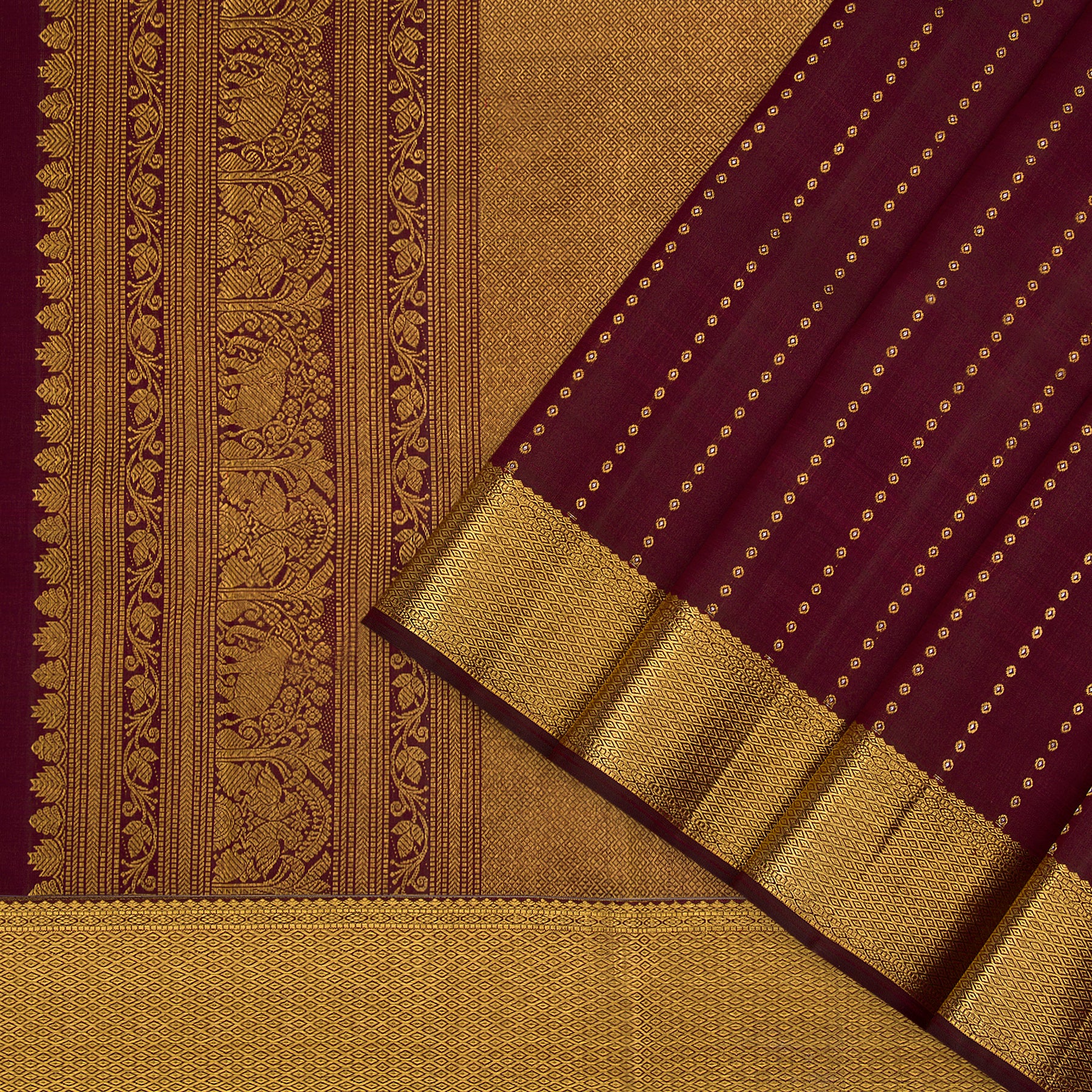 Kanakavalli Kanjivaram Silk Sari 23-611-HS001-11732 - Cover View