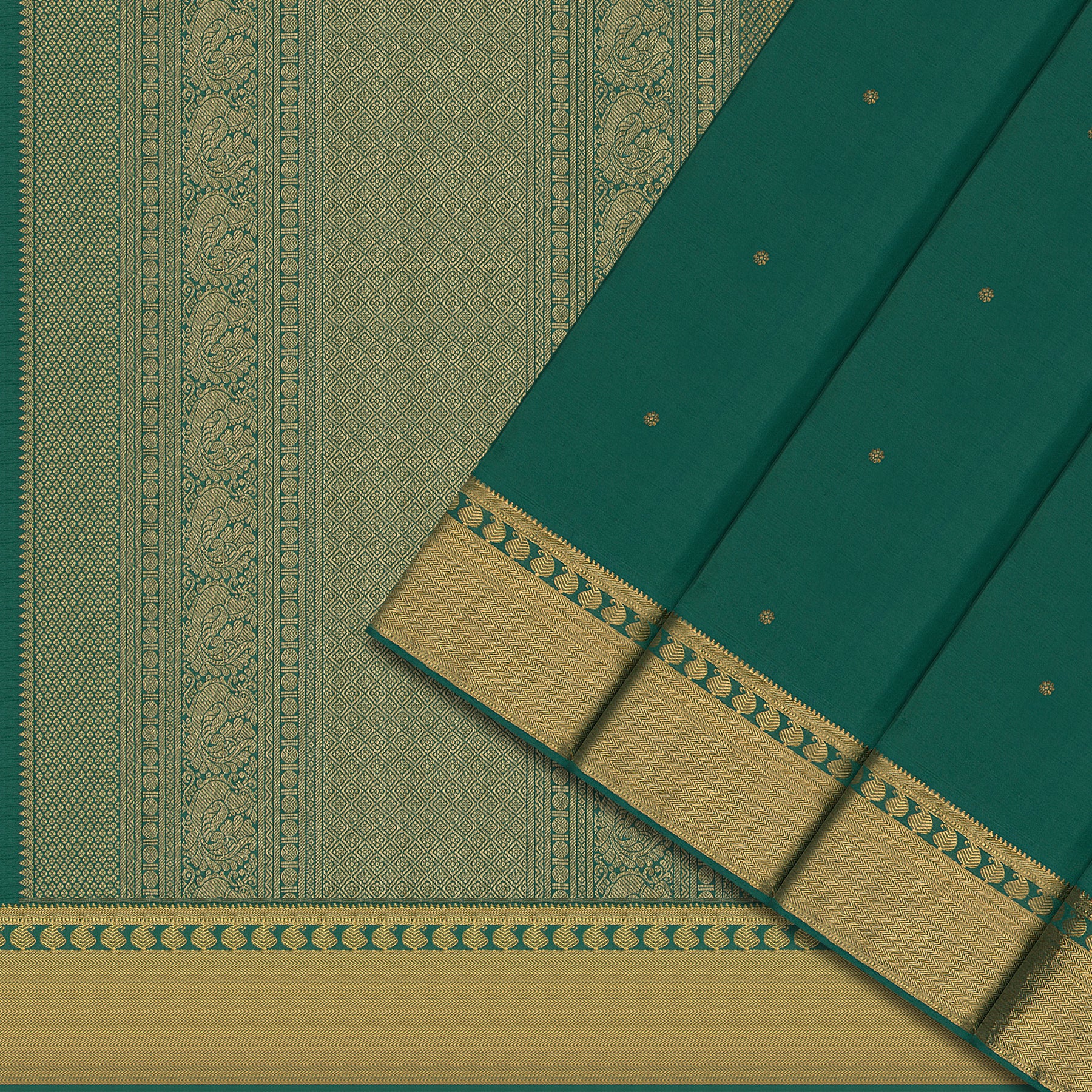Kanakavalli Kanjivaram Silk Sari 23-611-HS001-11878 - Cover View
