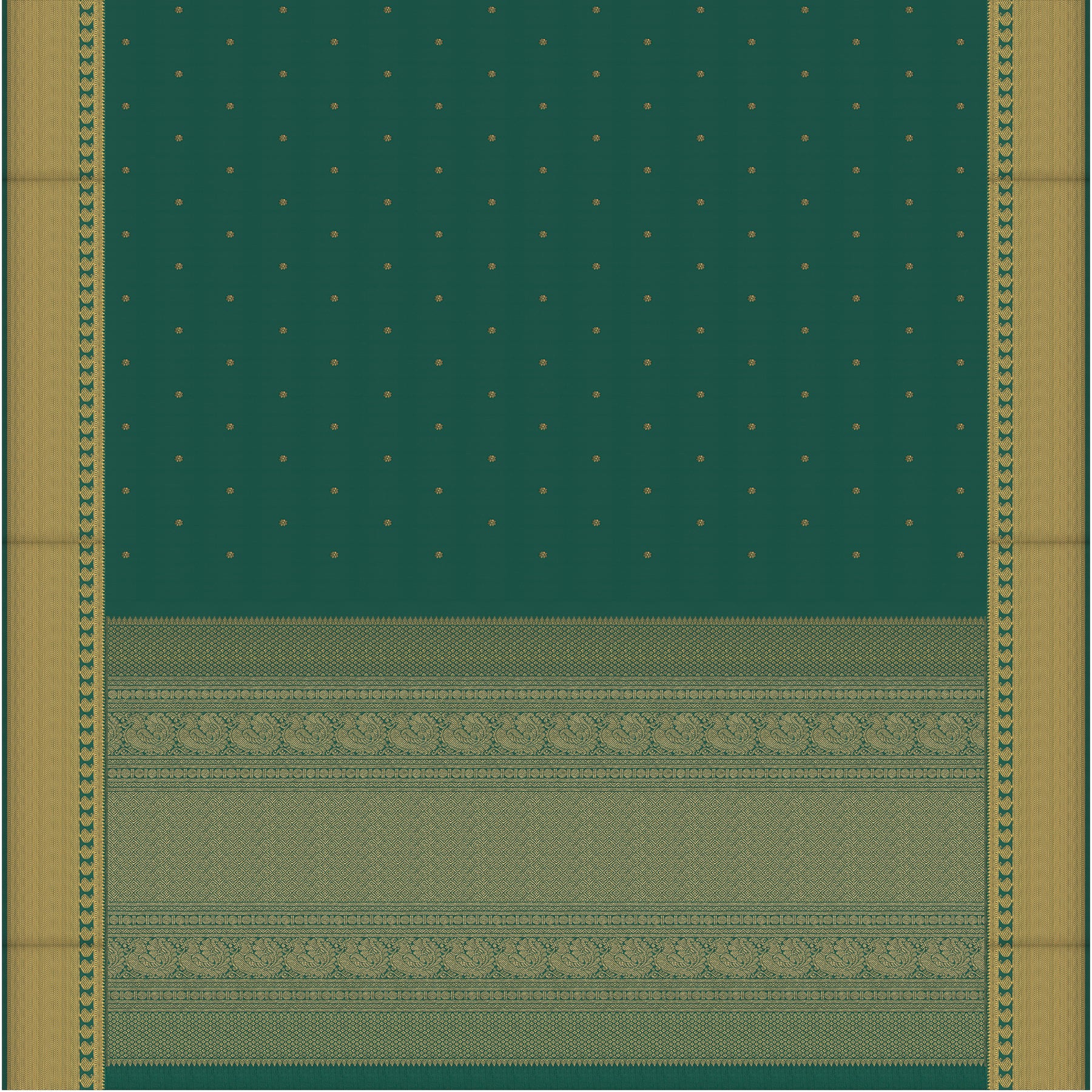 Kanakavalli Kanjivaram Silk Sari 23-611-HS001-11878 - Full View
