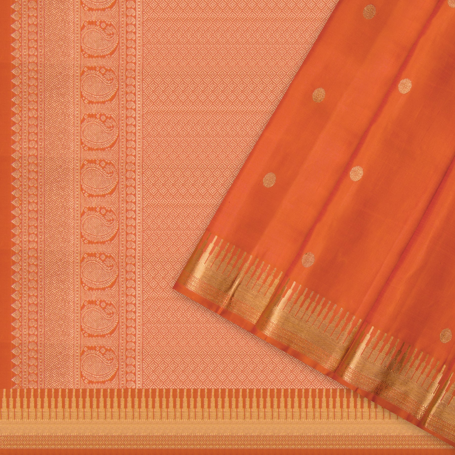 Kanakavalli Kanjivaram Silk Sari 23-611-HS001-11886 - Cover View