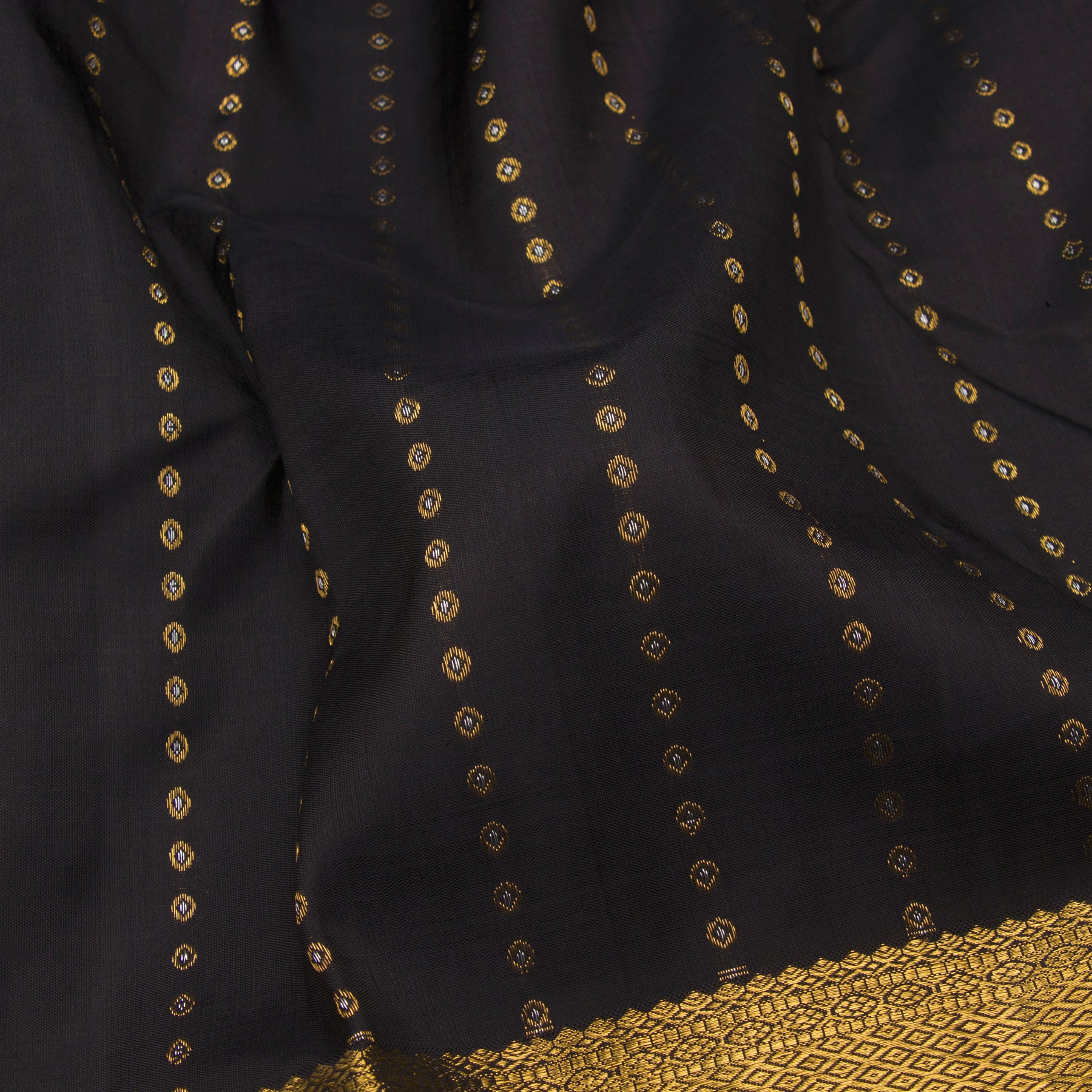 Kanakavalli Kanjivaram Silk Sari 23-611-HS001-11888 - Fabric View