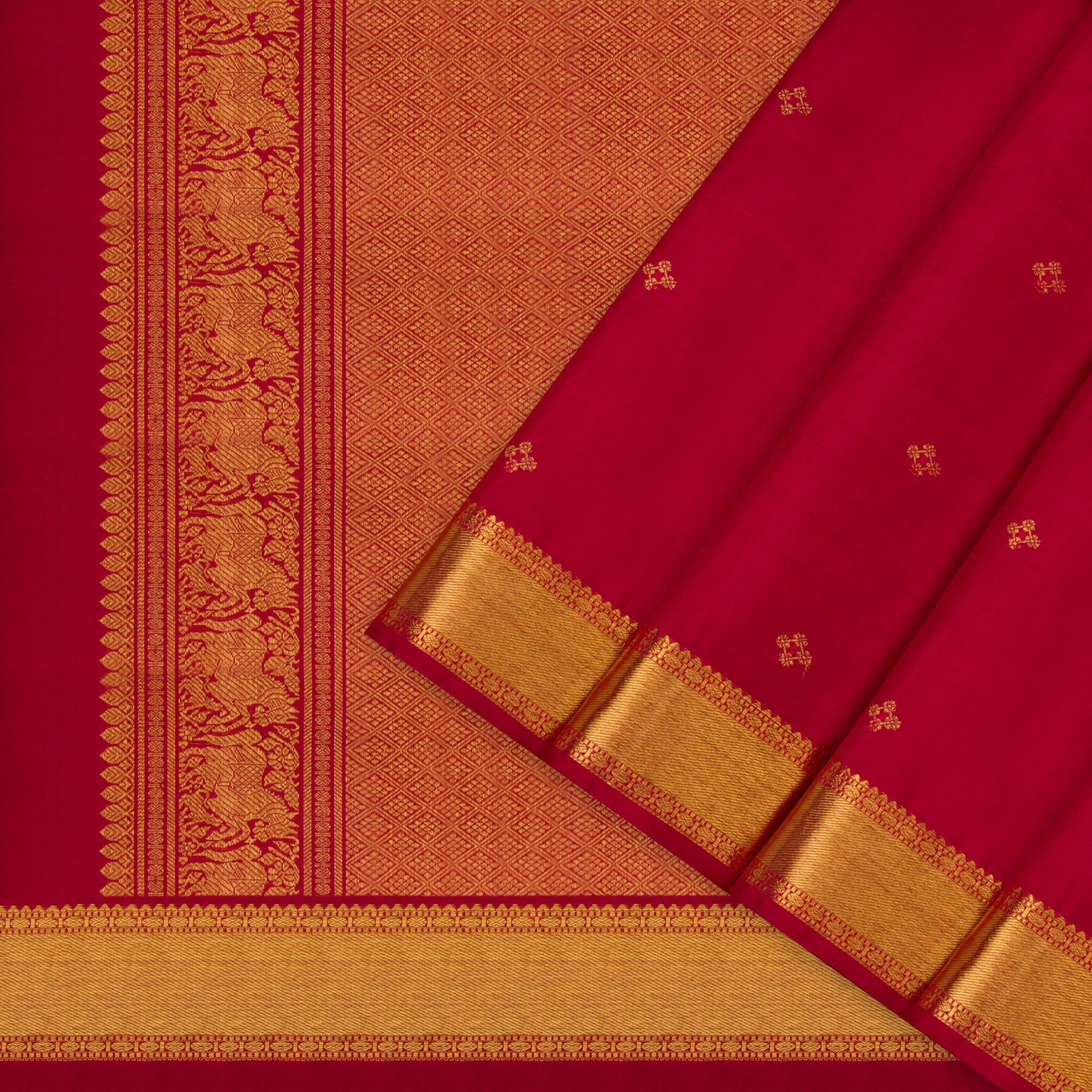 Kanakavalli Kanjivaram Silk Sari 23-611-HS001-11909 - Cover View