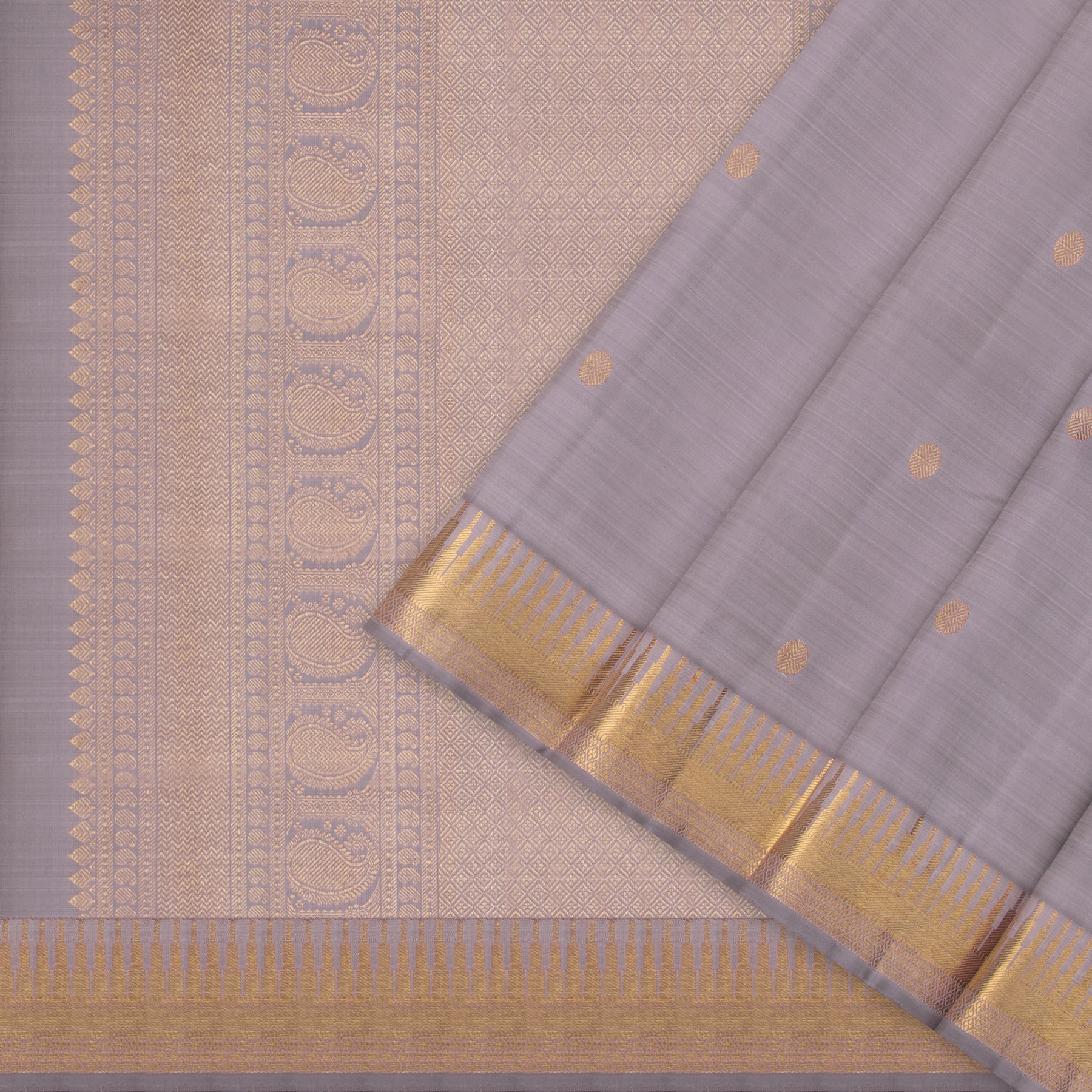 Kanakavalli Kanjivaram Silk Sari 23-611-HS001-12923 - Cover View