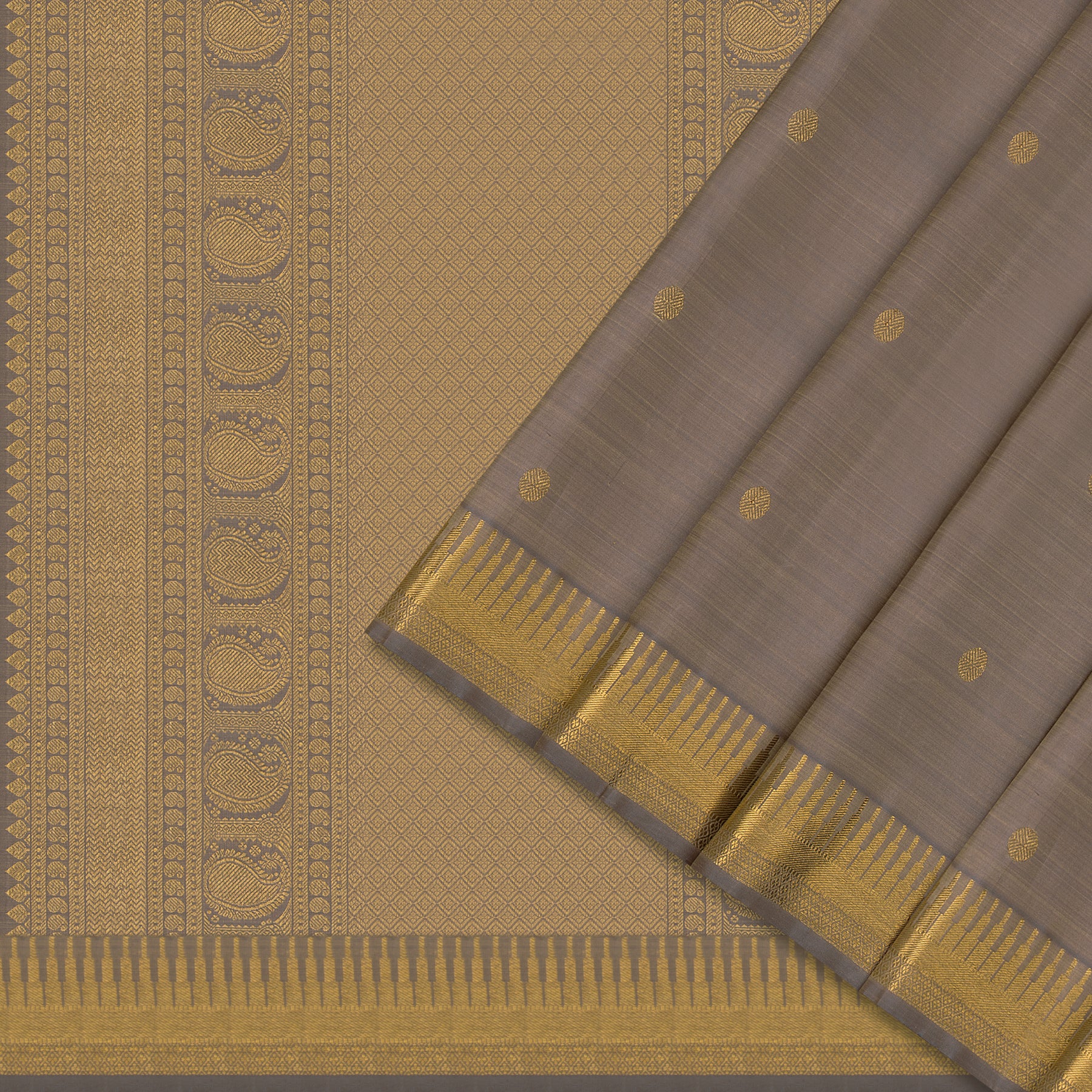 Kanakavalli Kanjivaram Silk Sari 23-611-HS001-12935 - Cover View