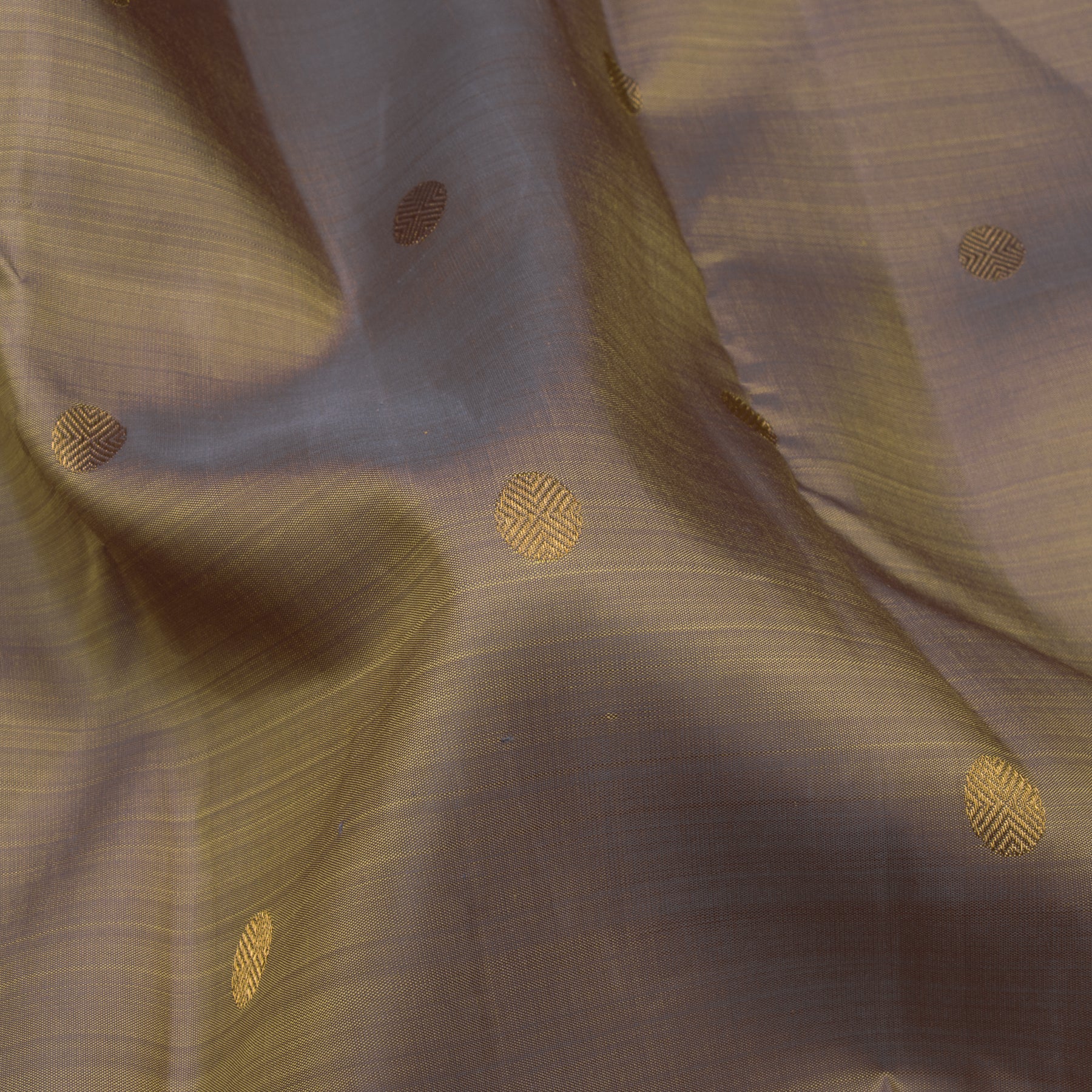 Kanakavalli Kanjivaram Silk Sari 23-611-HS001-12936 - Fabric View
