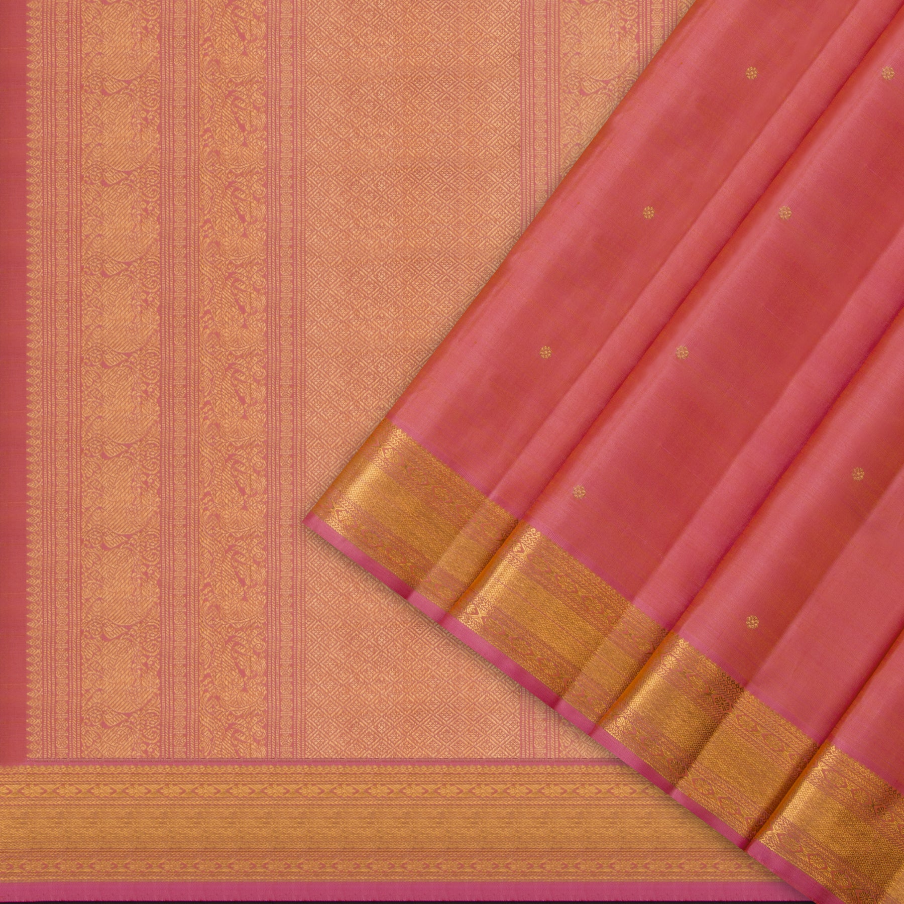 Kanakavalli Kanjivaram Silk Sari 23-611-HS001-13286 - Cover View