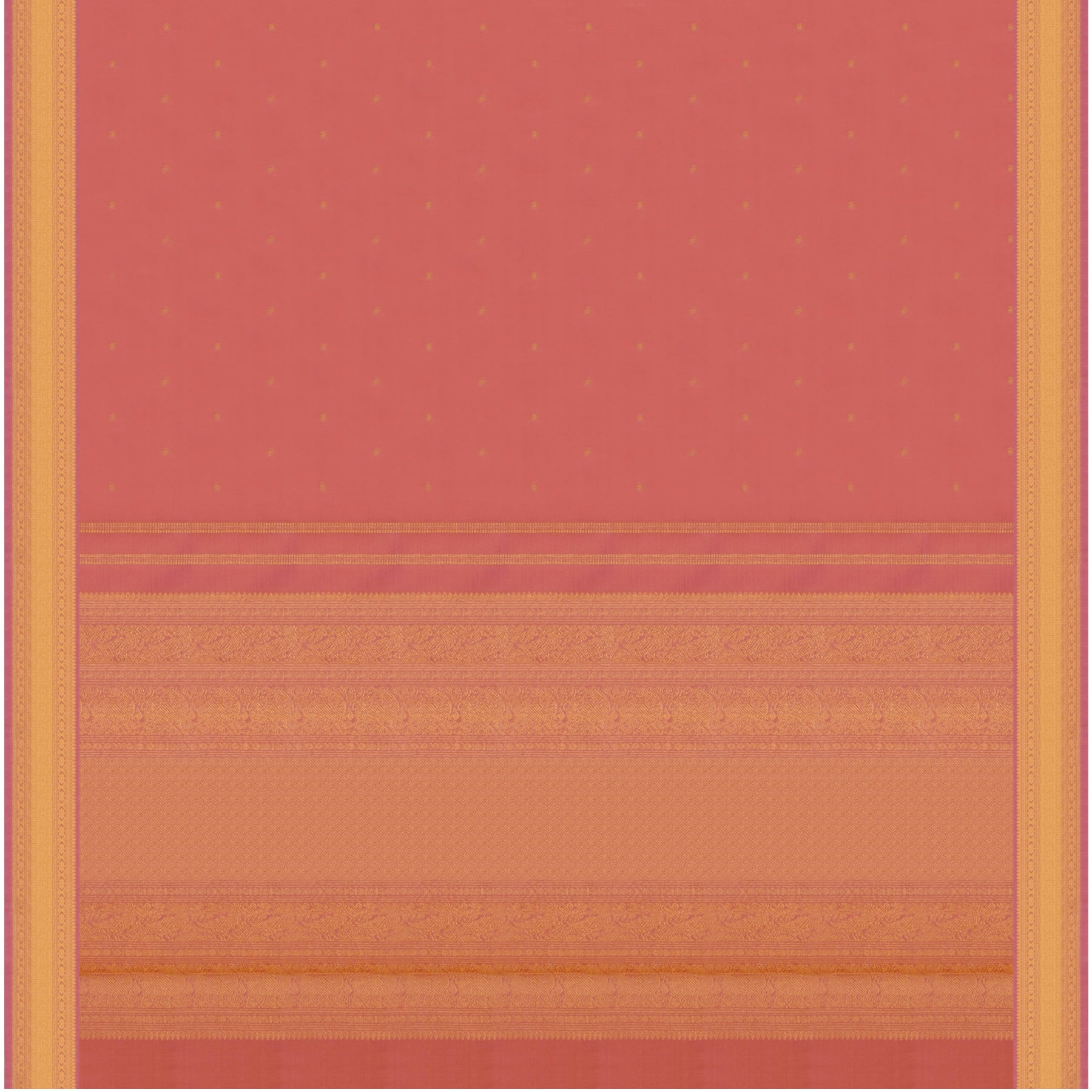 Kanakavalli Kanjivaram Silk Sari 23-611-HS001-13286 - Full View