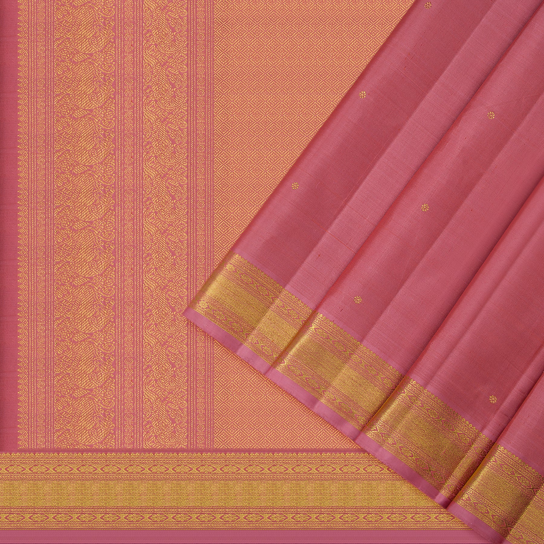 Kanakavalli Kanjivaram Silk Sari 23-611-HS001-13349 - Cover View
