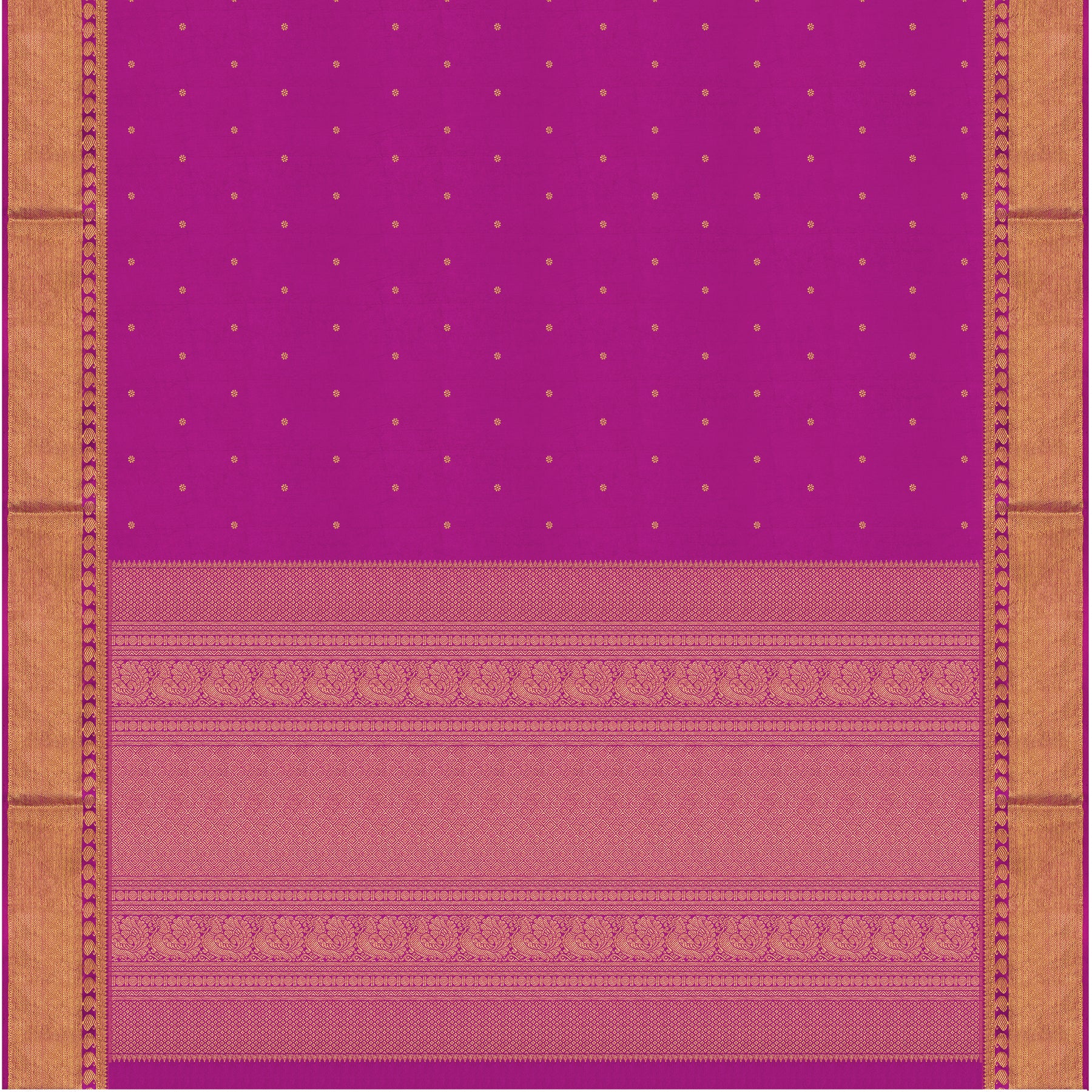 Kanakavalli Kanjivaram Silk Sari 23-611-HS001-14459 - Full View