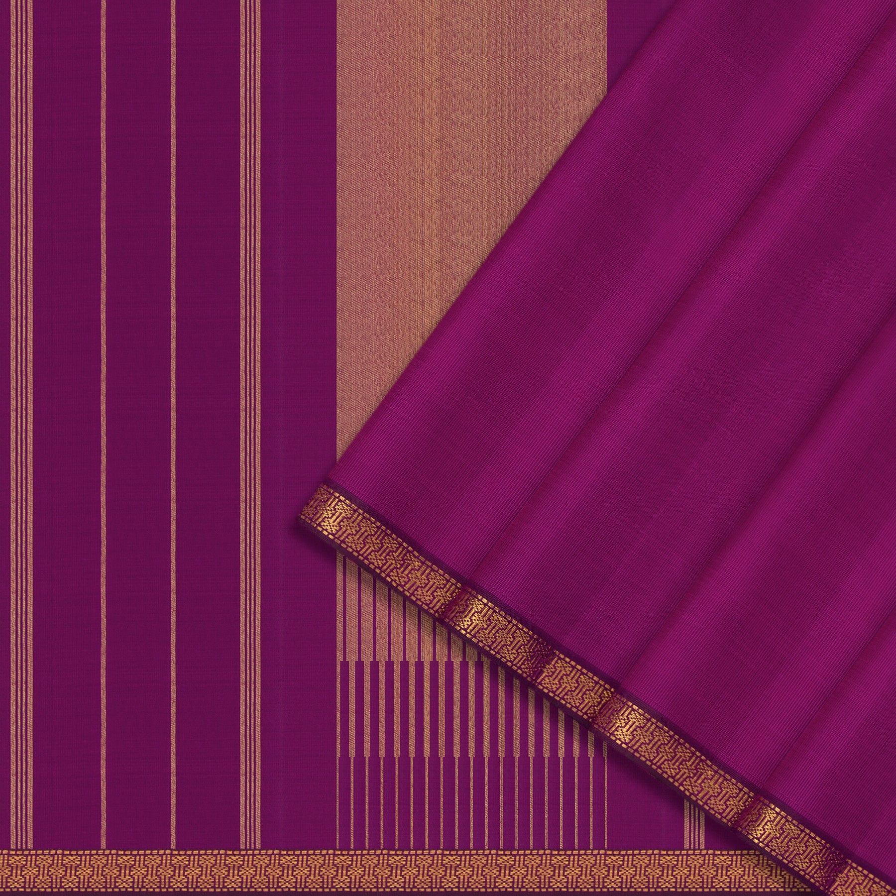 Kanakavalli Kanjivaram Silk Sari 23-611-HS001-14468 - Cover View