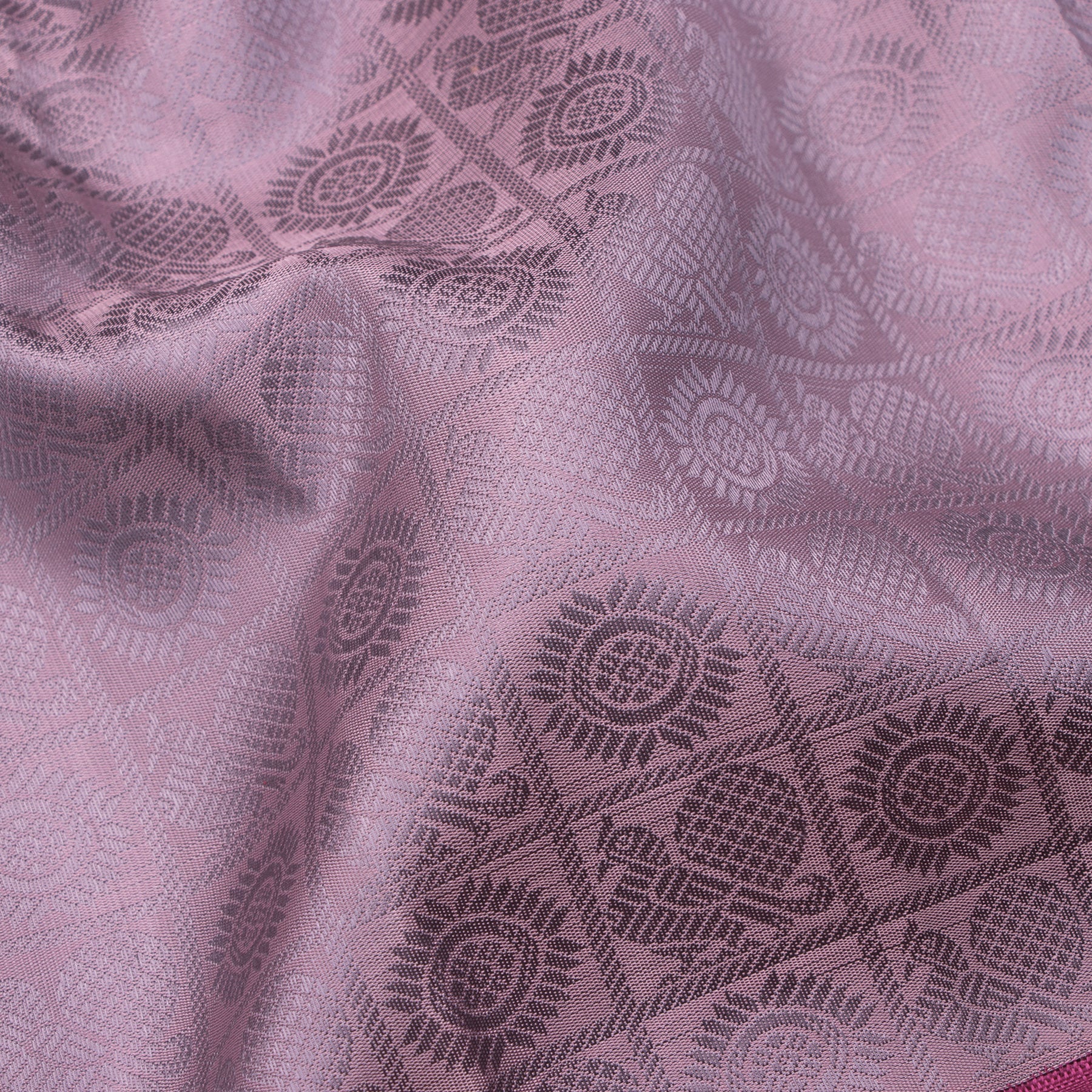 Kanakavalli Kanjivaram Silk Sari 23-611-HS001-14481 - Fabric View