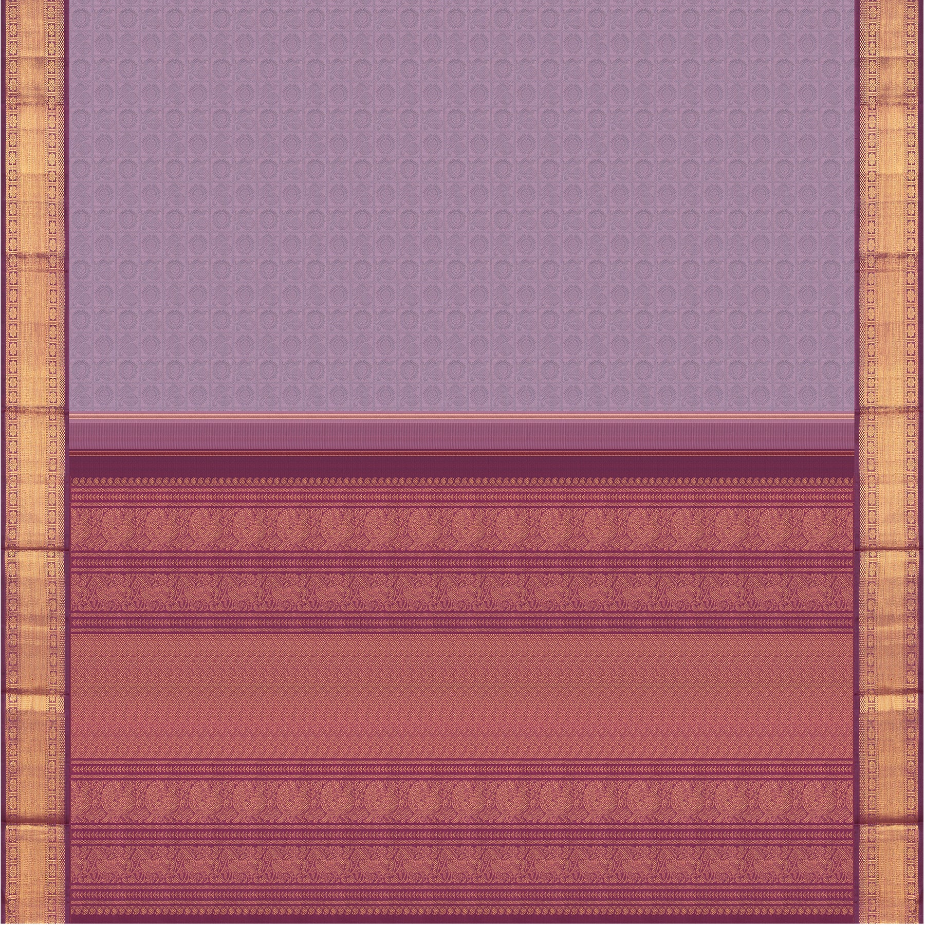 Kanakavalli Kanjivaram Silk Sari 23-611-HS001-14481 - Full View