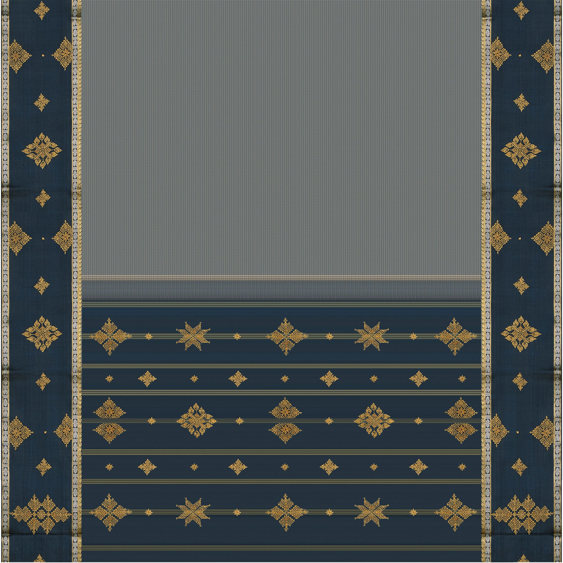 Kanakavalli Kanjivaram Silk Sari 23-611-HS001-14488 - Full View