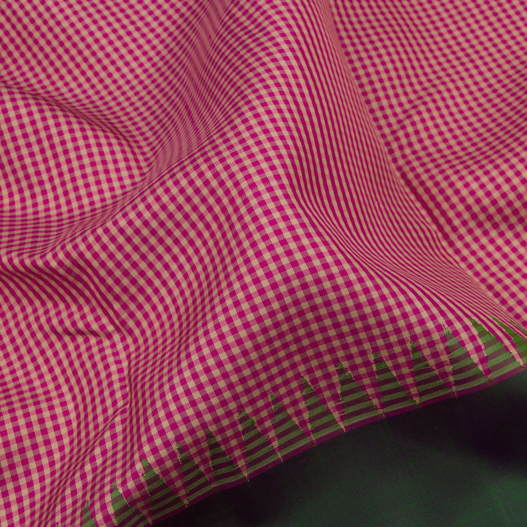 Kanakavalli Kanjivaram Silk Sari 23-613-HS001-02229 - Fabric View