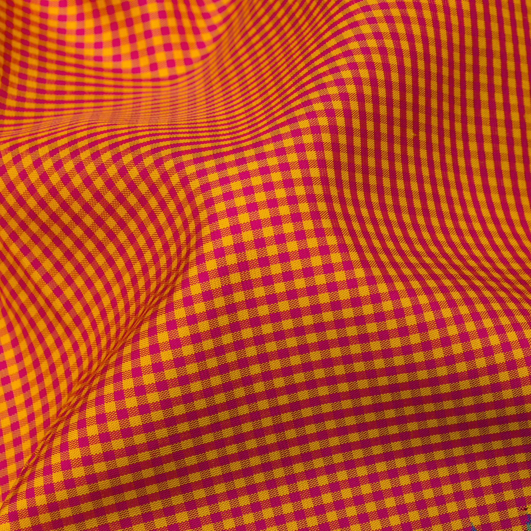 Kanakavalli Kanjivaram Silk Sari 23-613-HS001-07060 - Fabric View